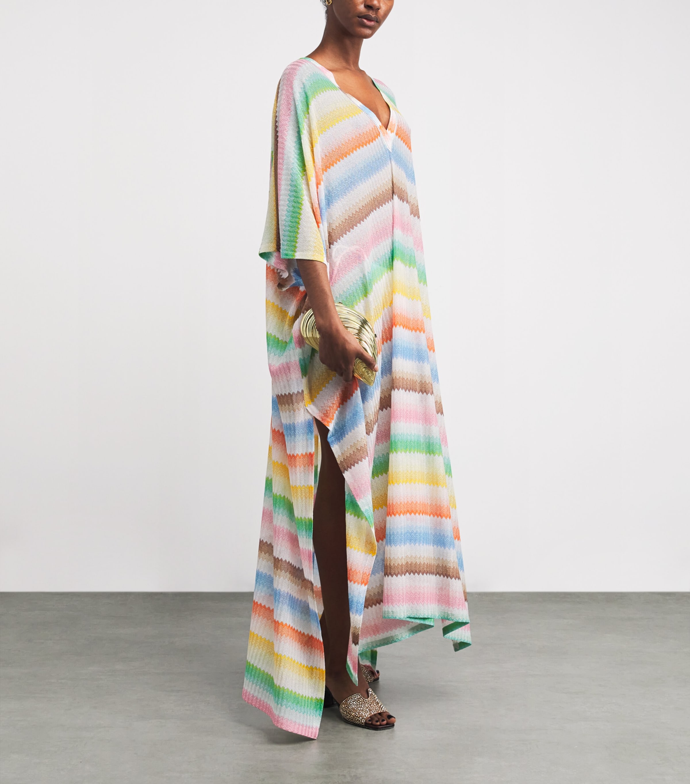 Zigzag Maxi Kaftan SM9X2MULTICOLOR Image 2