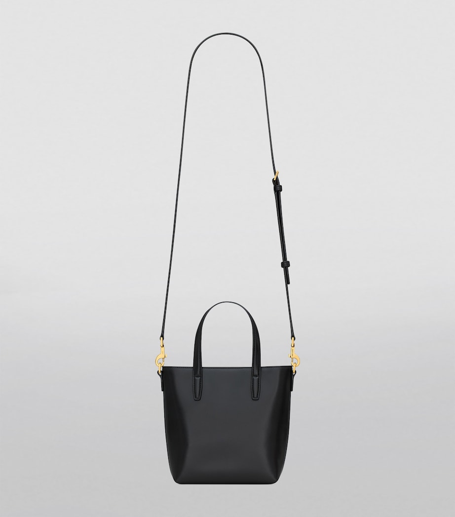 Saint Laurent Mini Leather Tote Bag Image 2