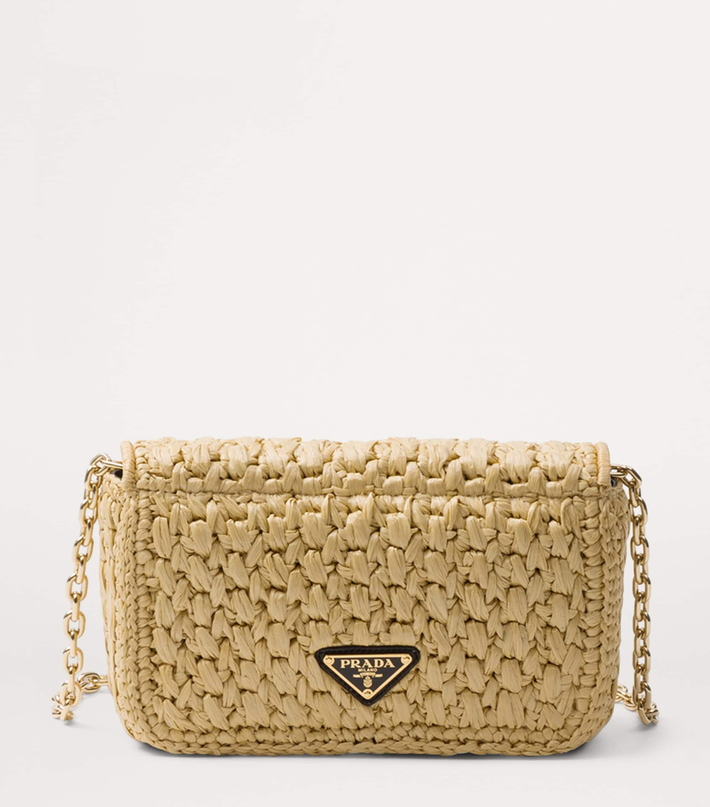 Prada Woven Cross-Body Bag Image 3