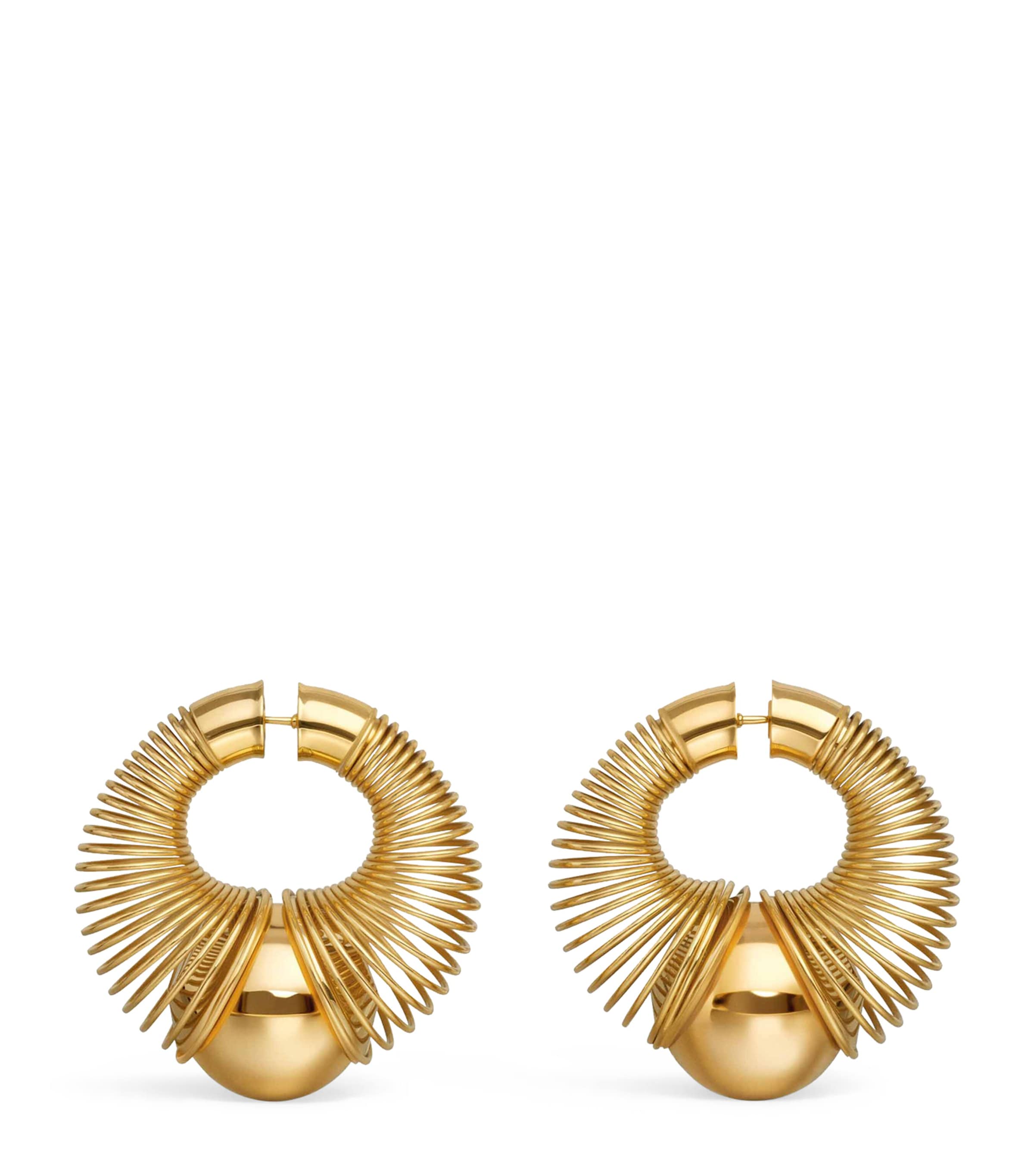 Alaïa Spiral Hoop Earrings | Fashion Jewellery | Earrings | Designers | Alaïa