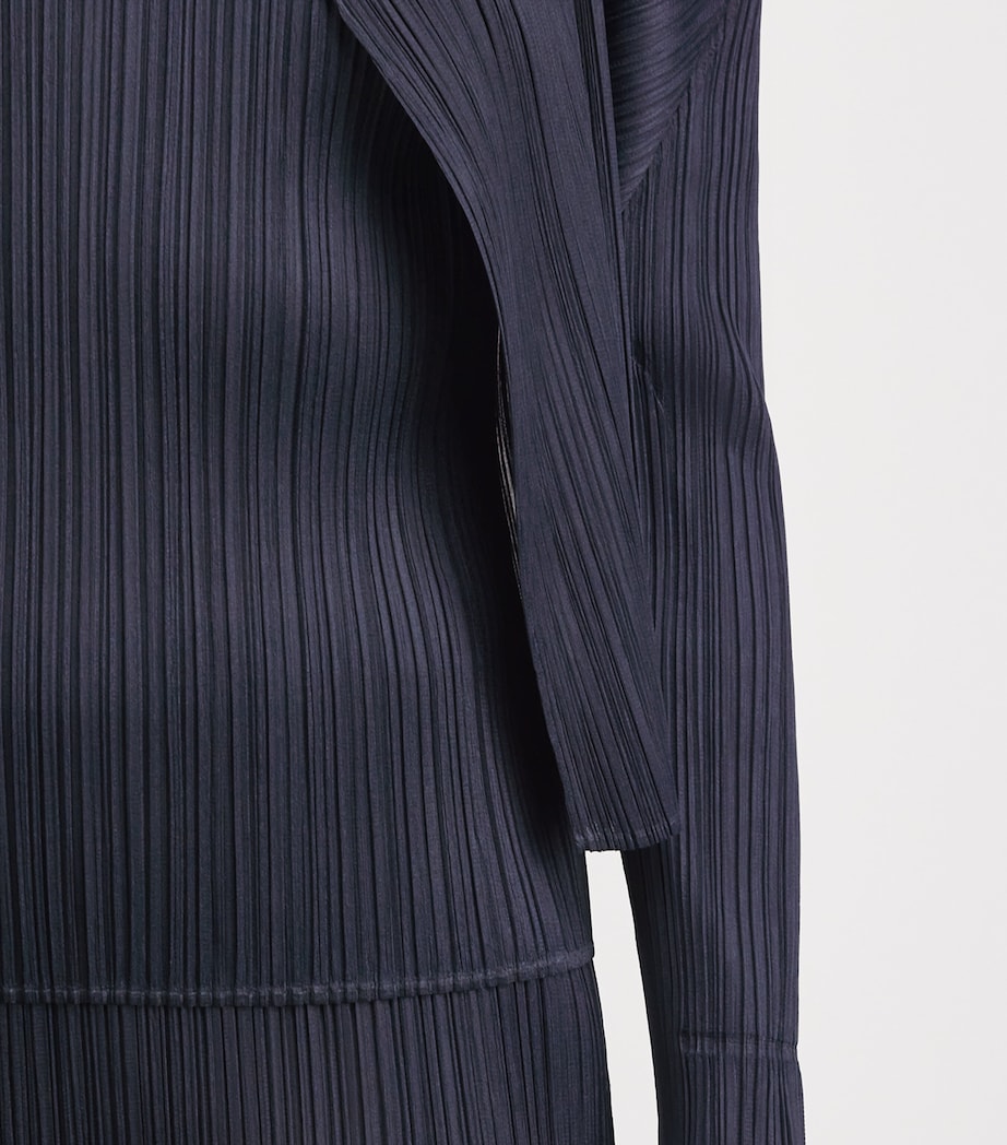 Pleats Please Issey Miyake Womens New Colorful Basics Cardigan Image 3