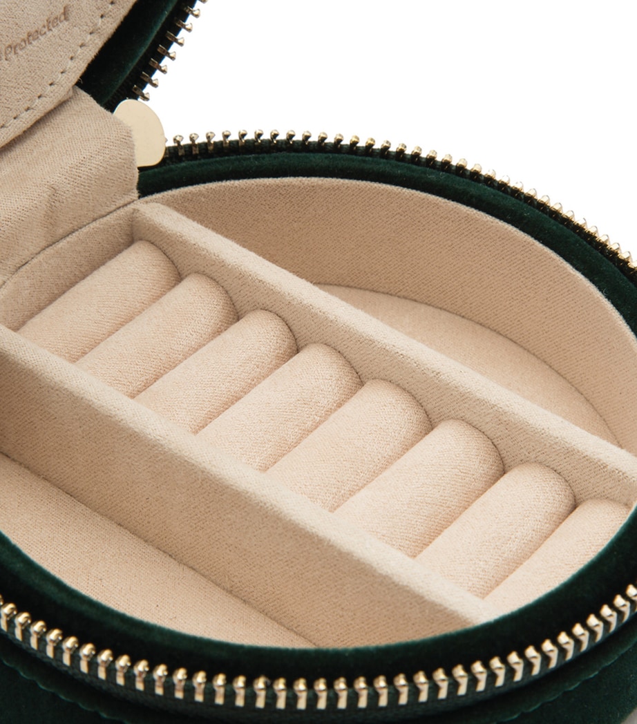 Zoe Travel Jewellery Case GREEN Image 5