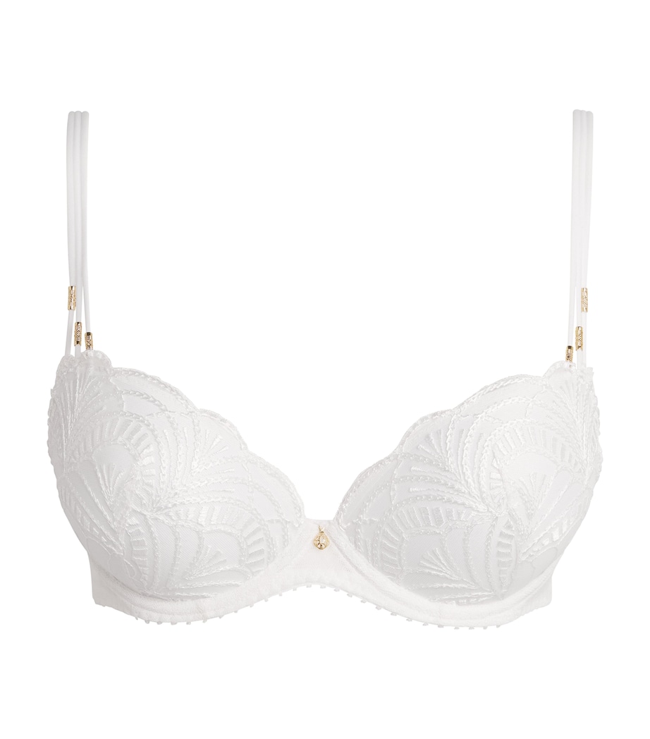 Aubade Womens Vibes Push-Up Bra Pearl Image 1