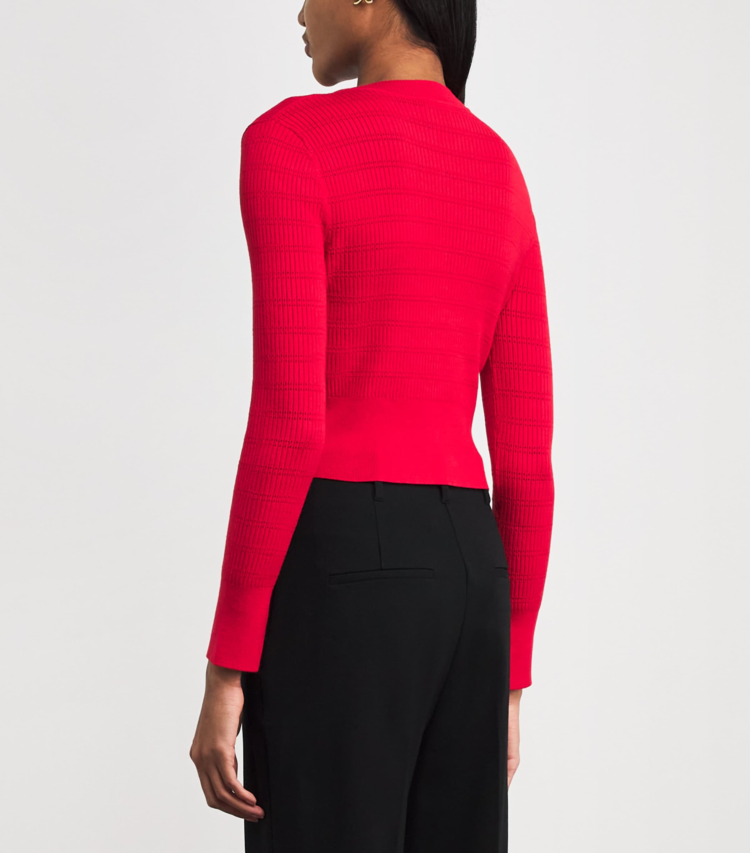 Embellished Sweater RED Image 4