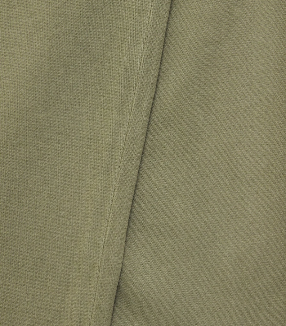 7 For All Mankind Mens Slimmy Luxe Performance Chinos Green Image 6