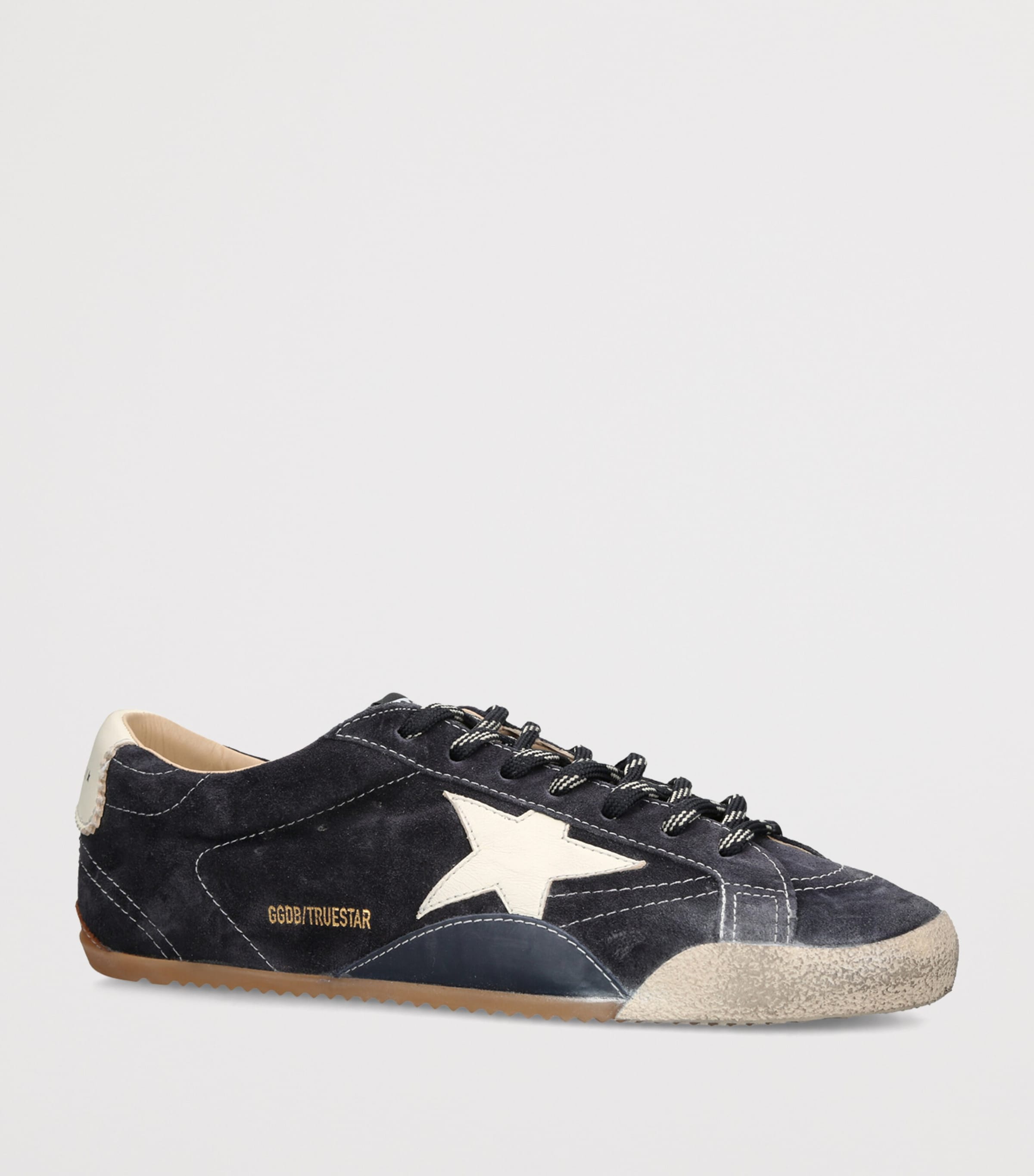 Golden Goose Suede True Star Sneakers Blue/dark Image 3