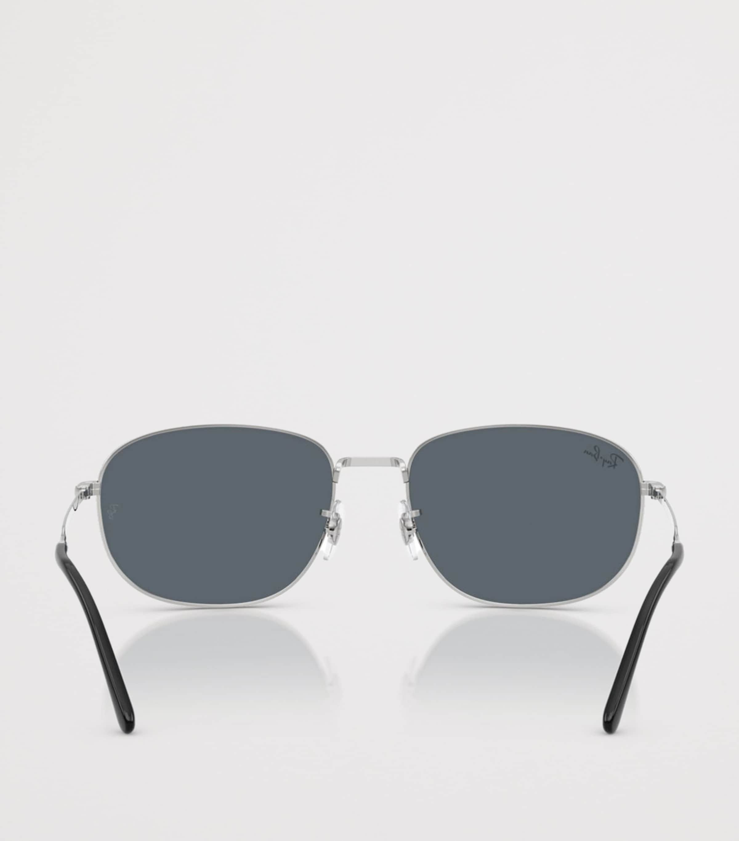Ray-Ban RB3754 Pillow Sunglasses Silver Image 4