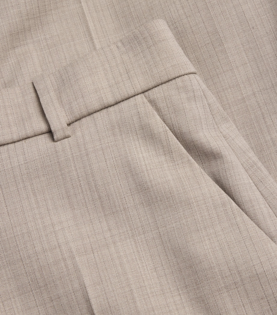 Stretch-Virgin Wool Alana Trousers AFFOGATO Image 5