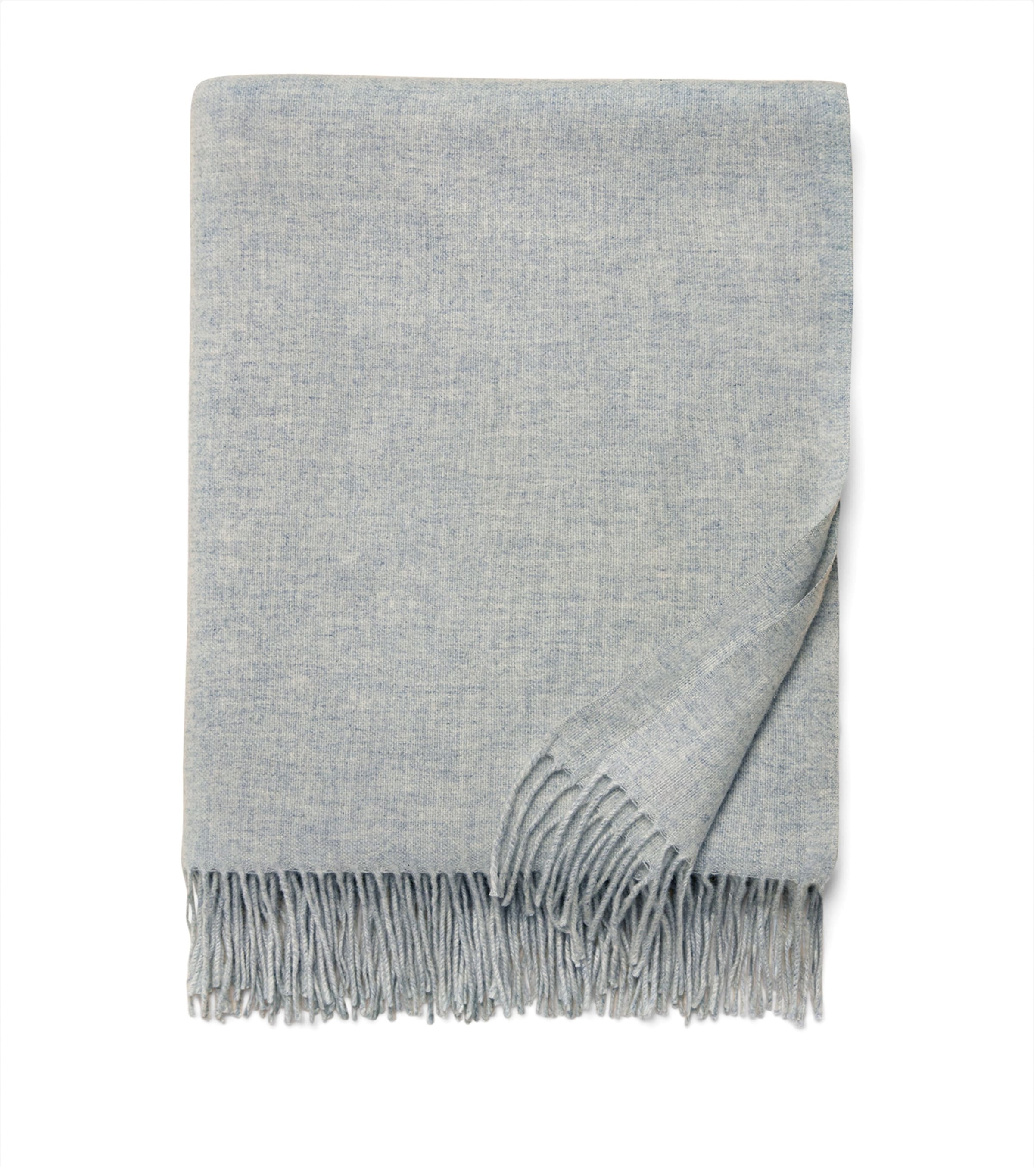 Pratesi Cashmere Misurina Throw In Gray