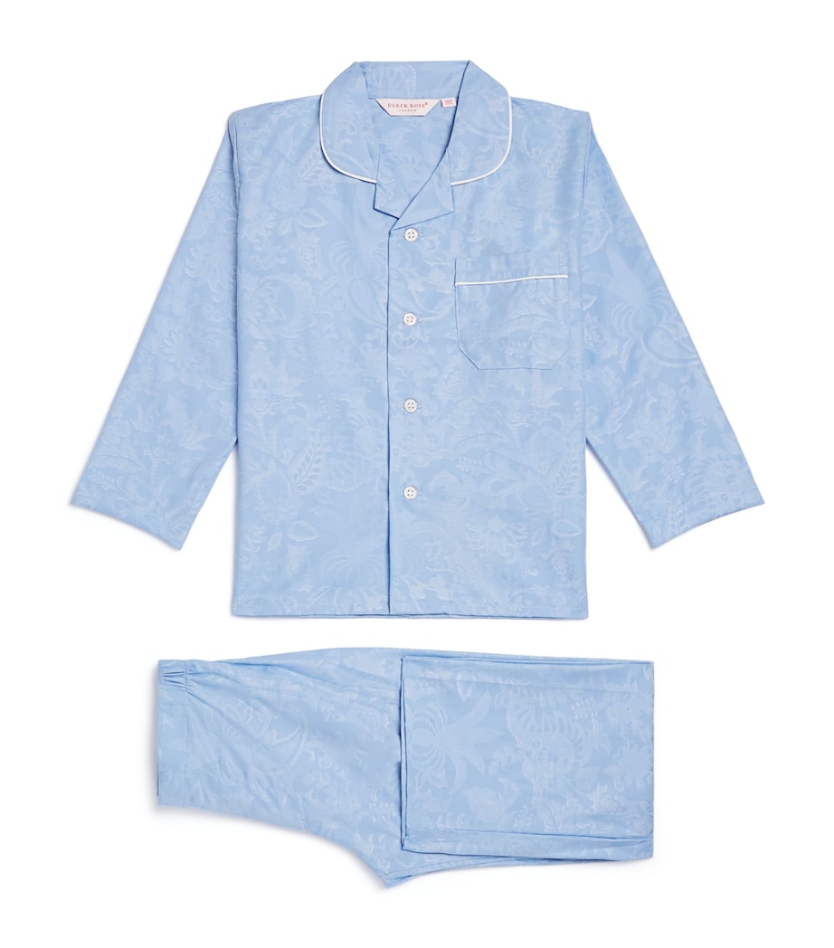 Cotton Paris Pyjama Set (3-12 Years) BLUE Image 1