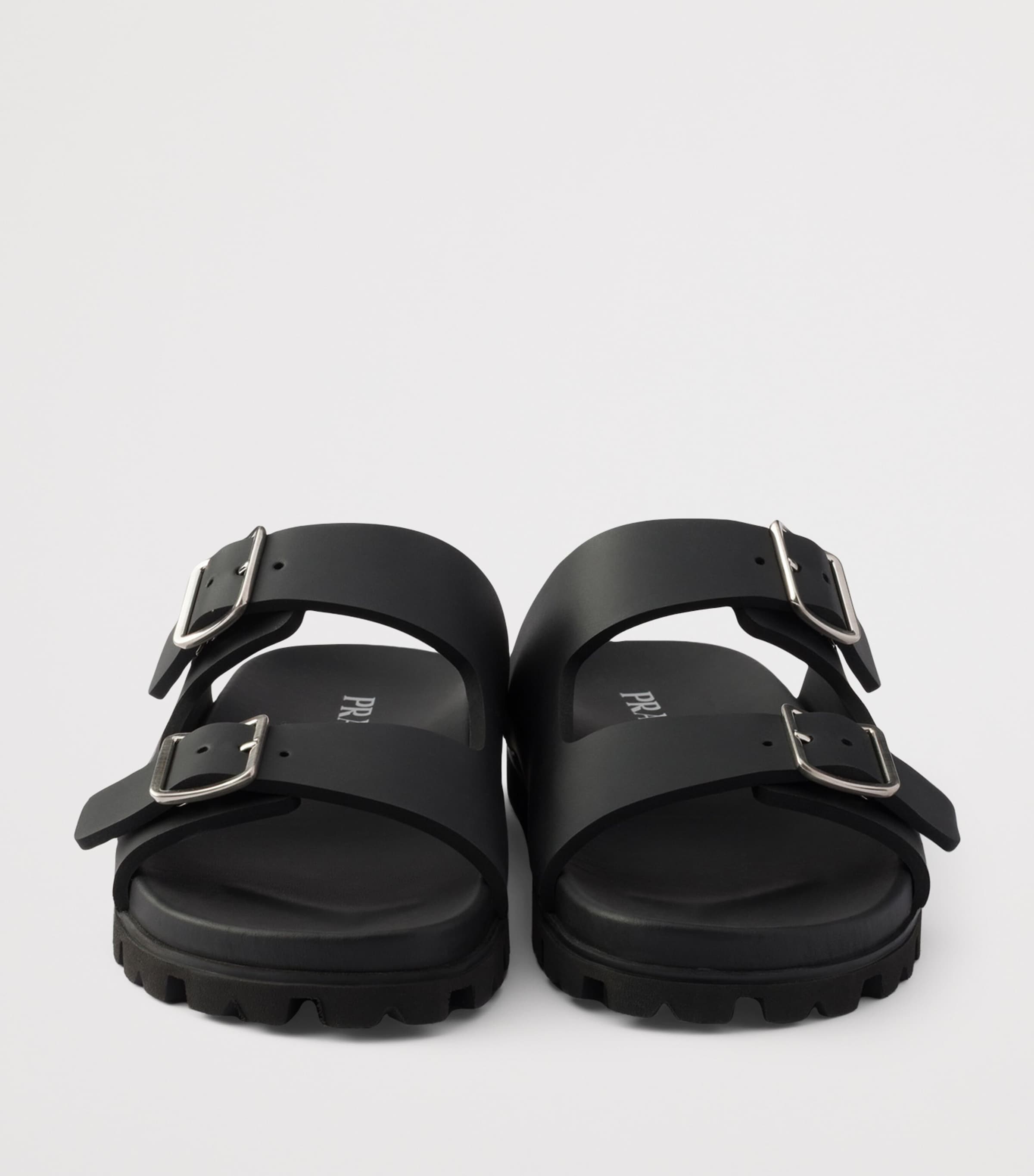 Prada Buckle Slides Image 5