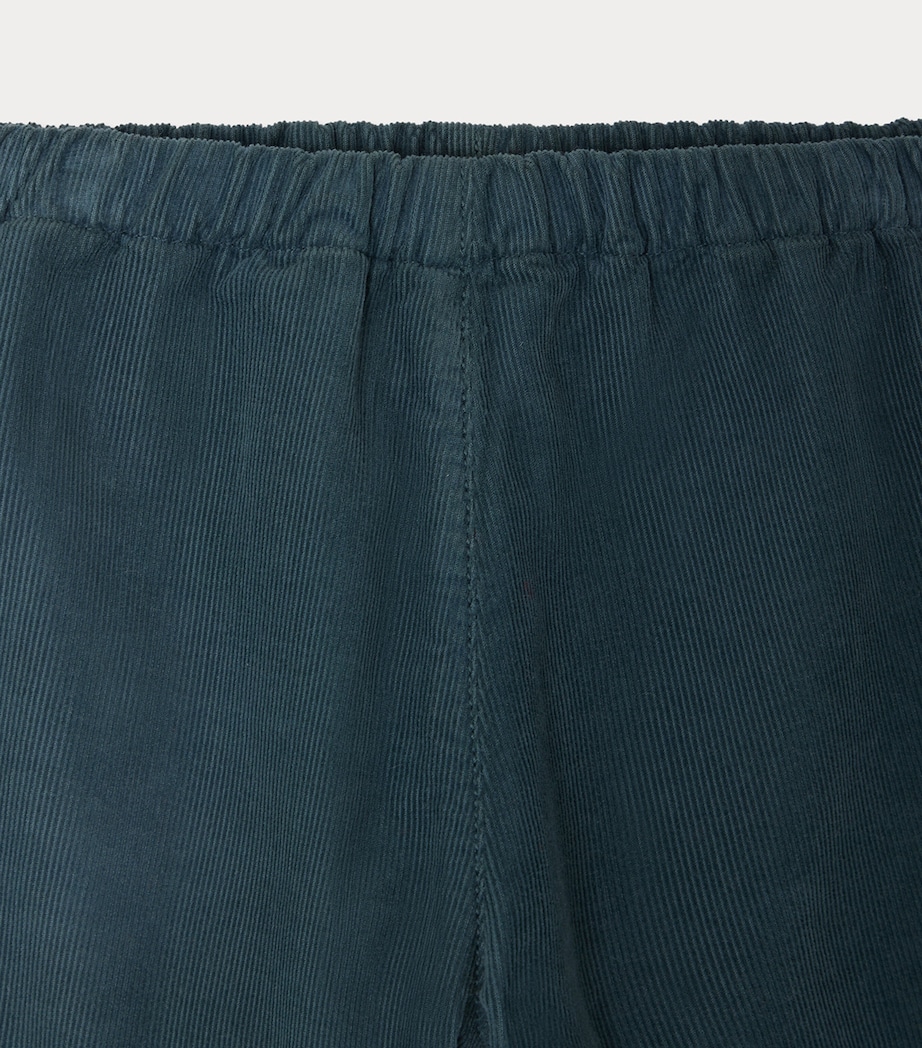 Cotton Corduroy Trousers (6-18 Months) VERT DE GRIS Image 3
