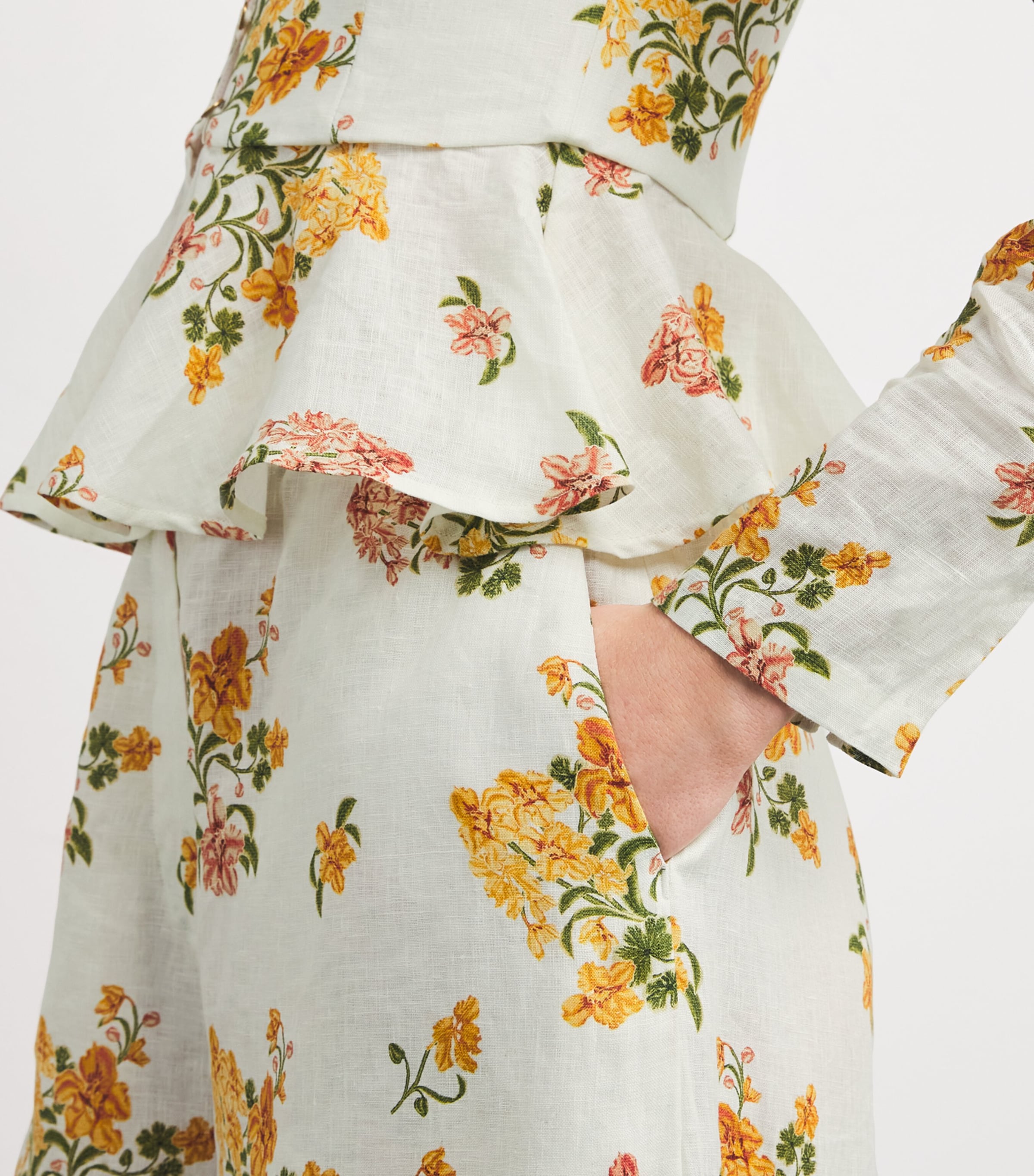 Linen Tota Cordillera Wide-Leg Trousers MULTICOLOR Image 5