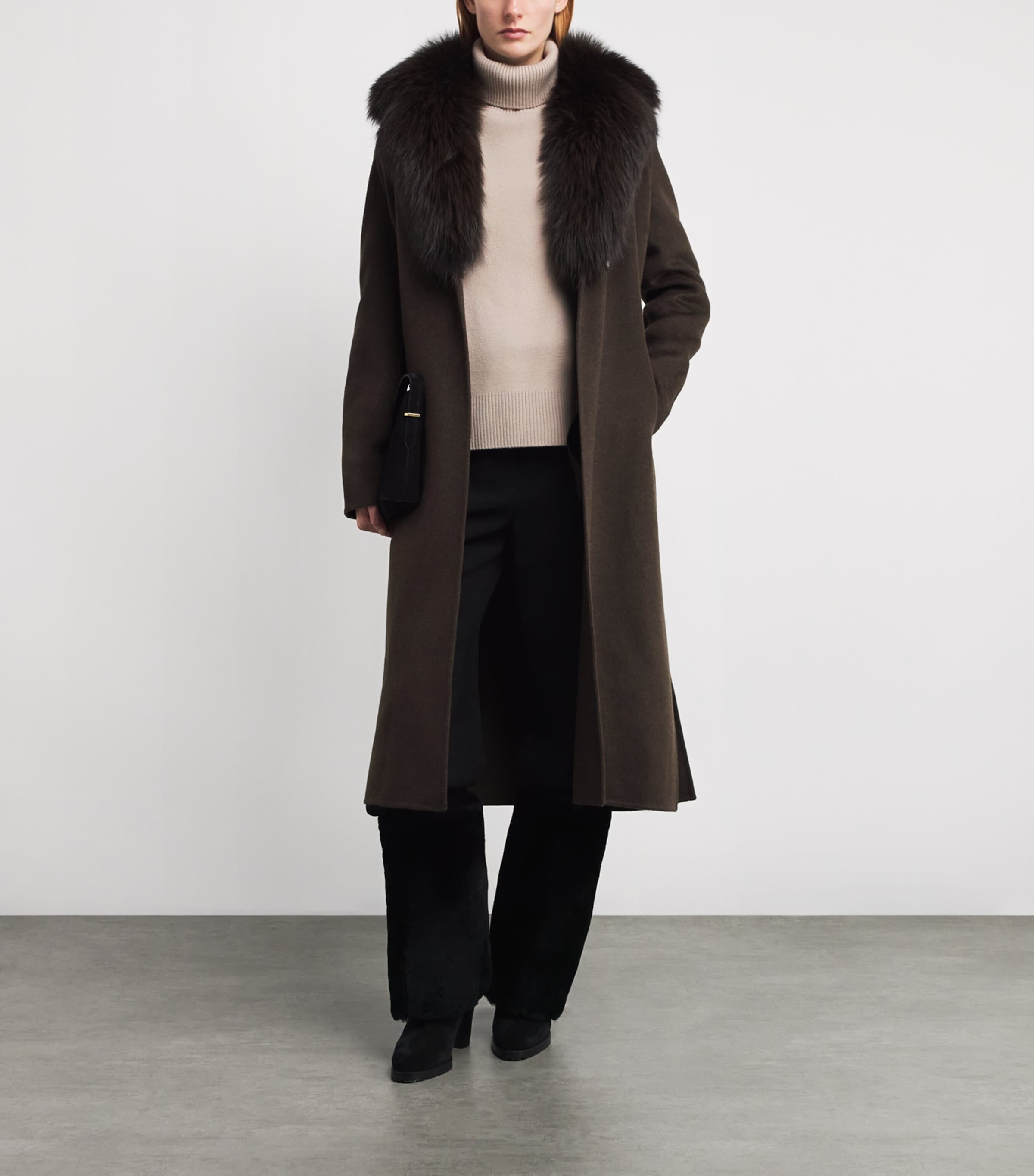 Merino Wool Rollneck Sweater A2048 Image 2