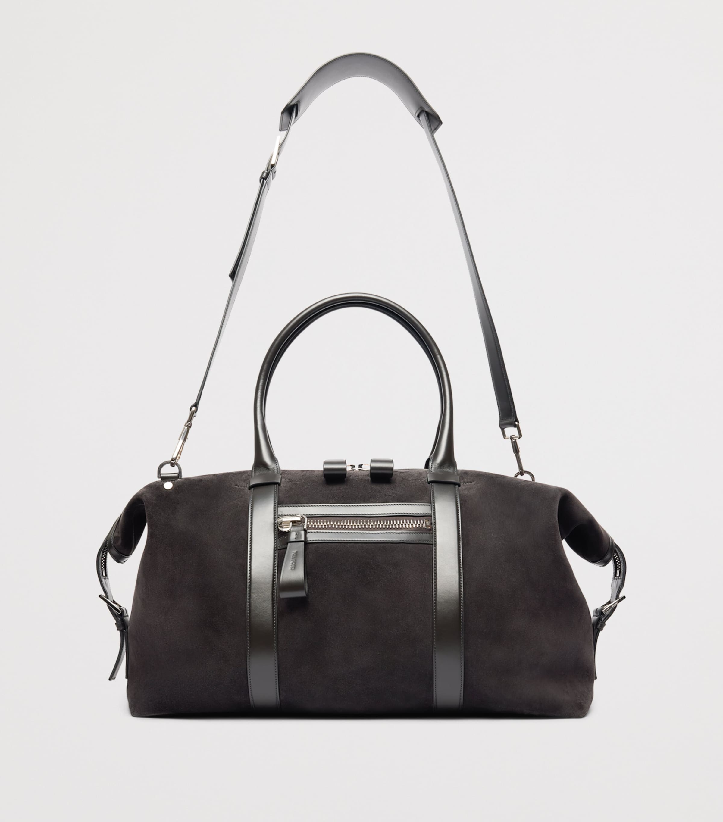 TOM FORD Large Leather Duffle Bag Tcq Image 6
