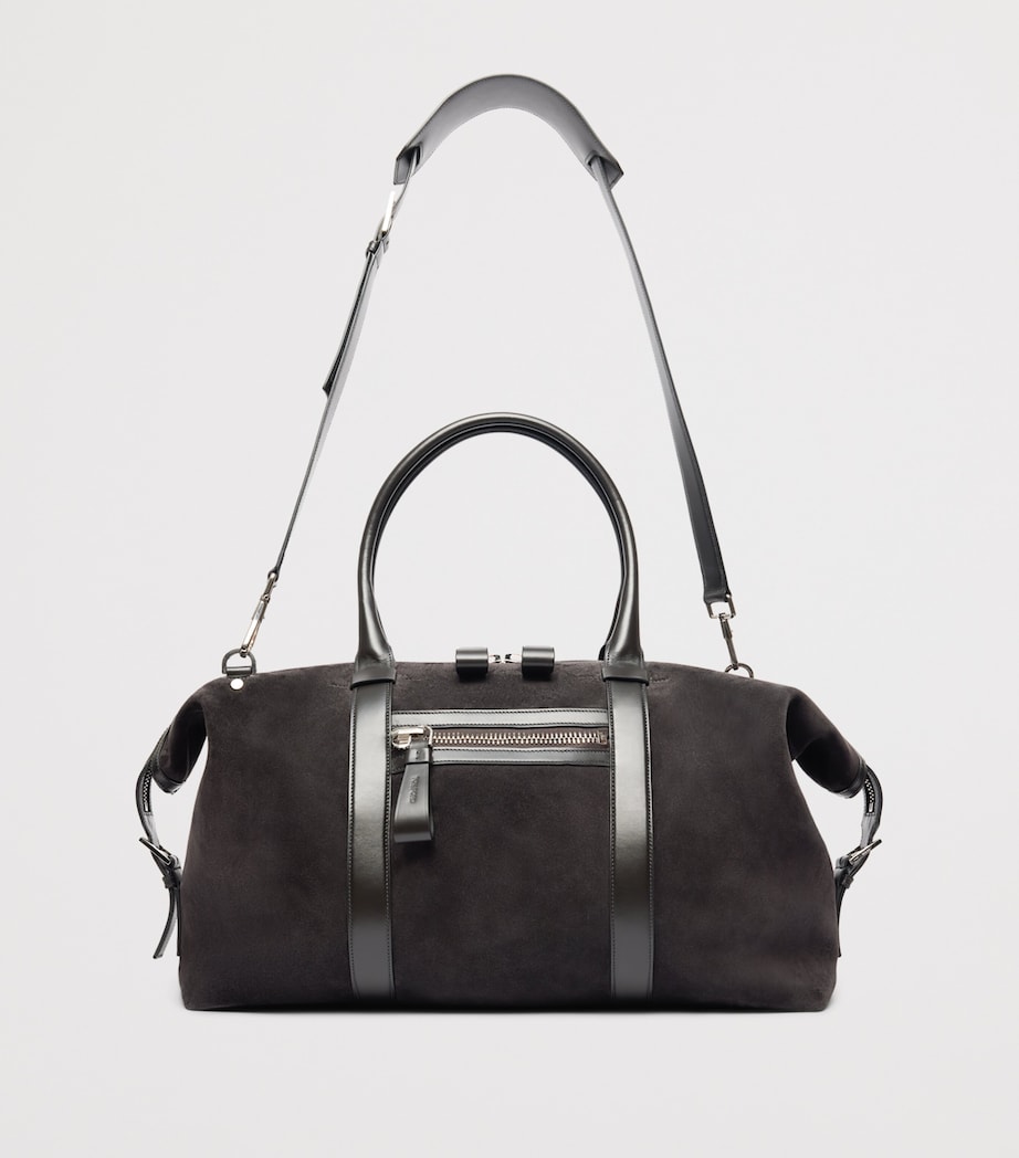 TOM FORD Large Leather Duffle Bag Tcq Image 6