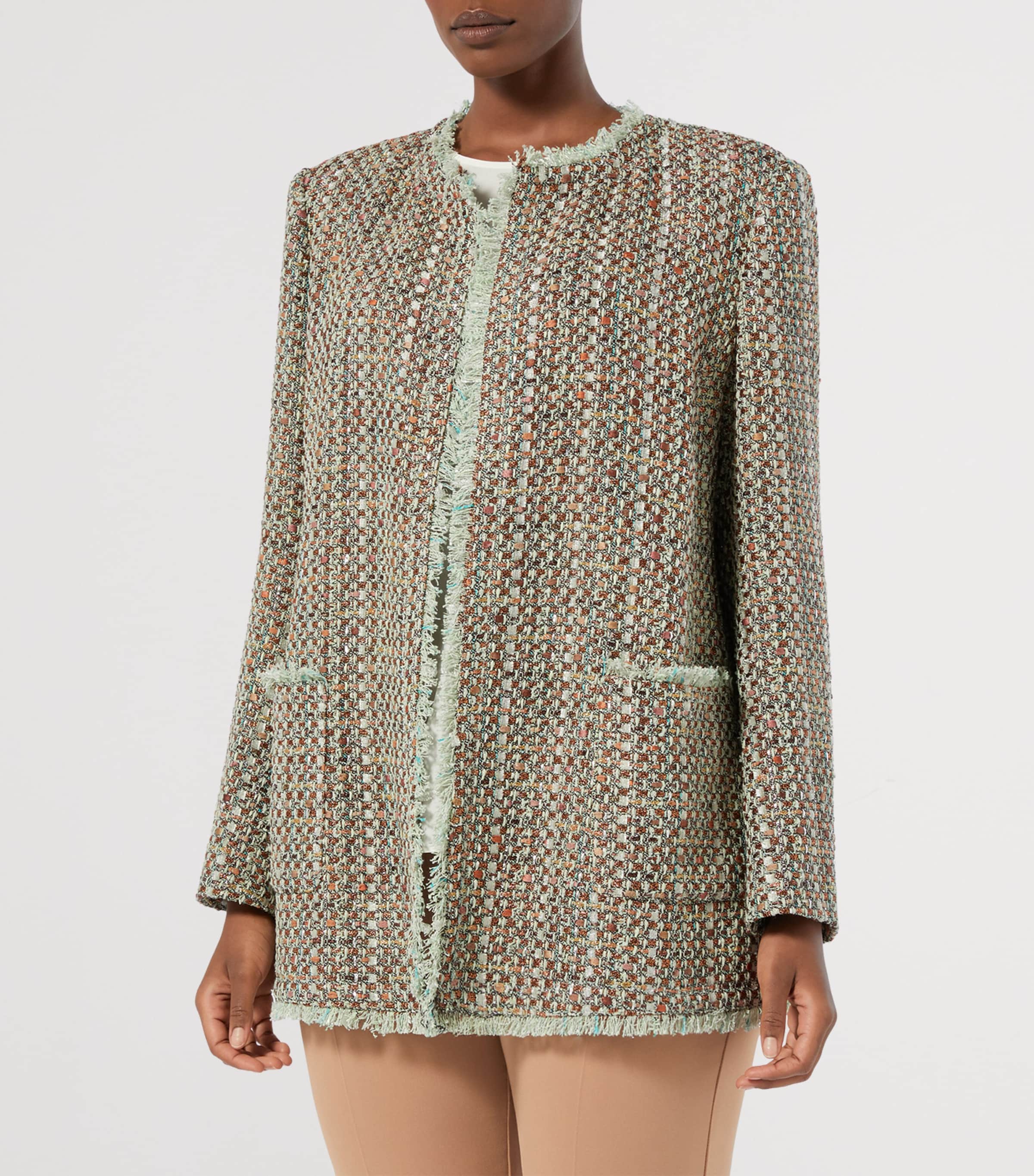 Tweed Jacket SILVER Image 2