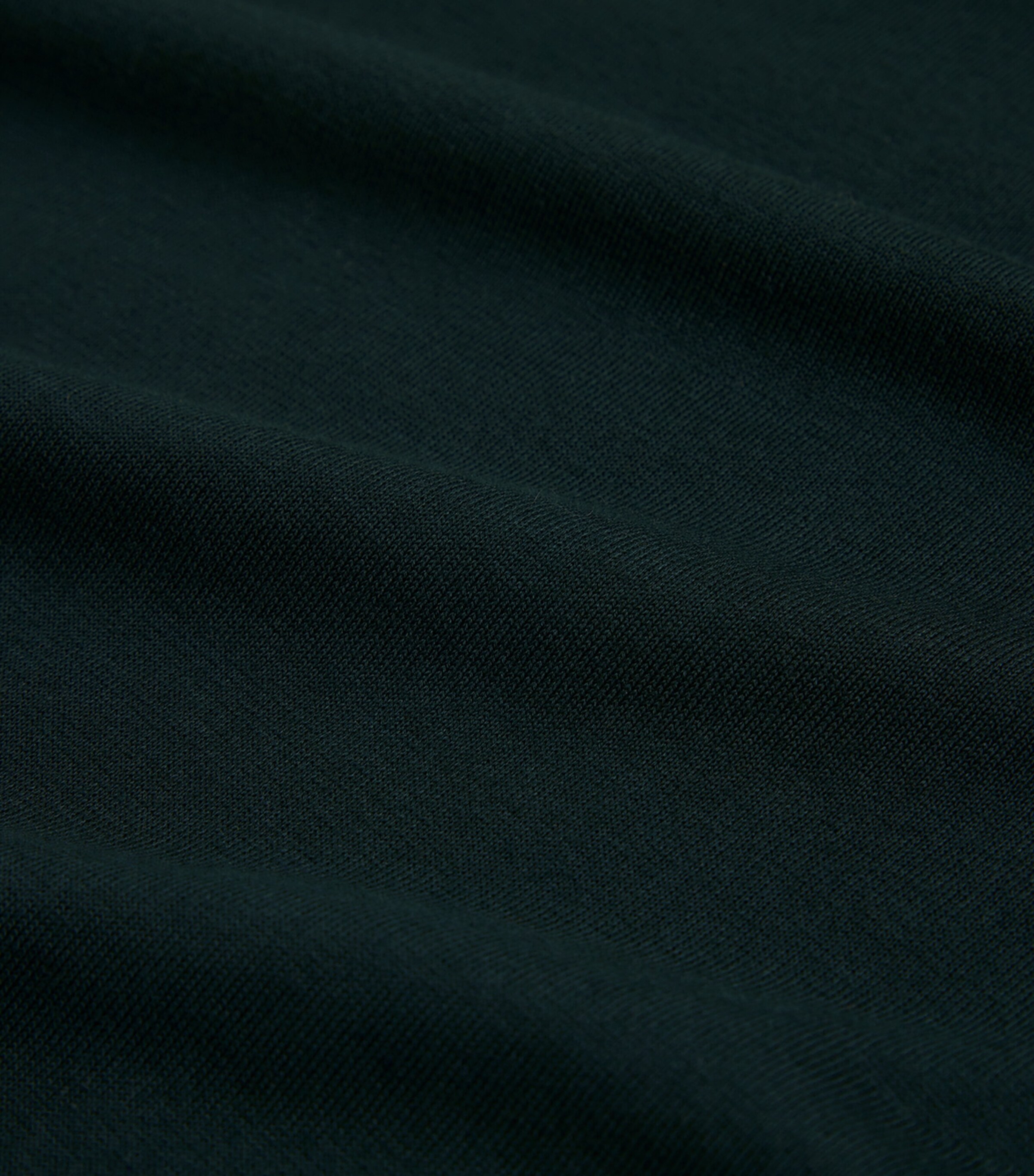 Dunhill Mens Cotton-Mulberry Silk Polo Shirt Green Image 6