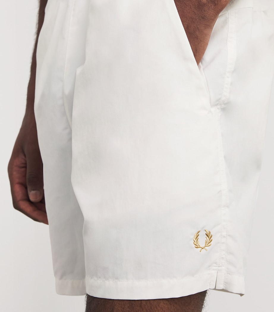 Taslan Tennis Shorts 100-WHITE Image 6