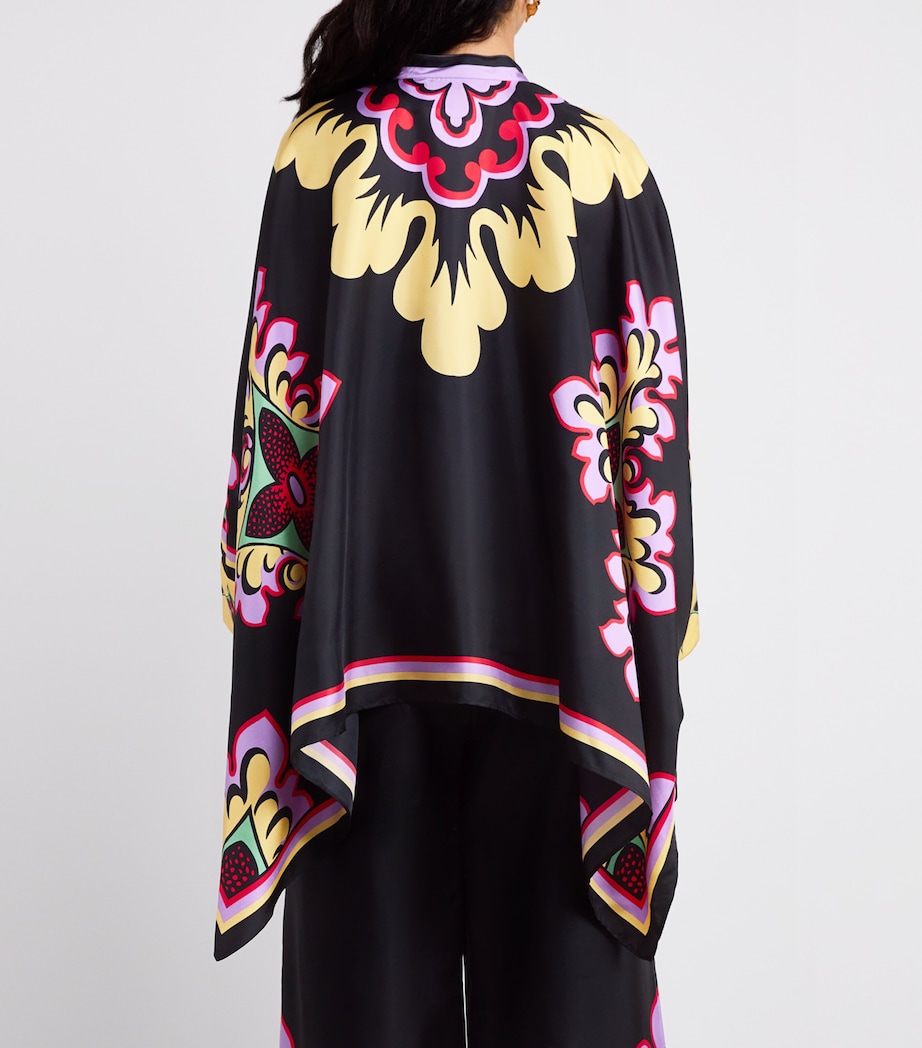 Palazzo Print Foulard Shirt PU02 PALAZZO PLAC�E Image 4