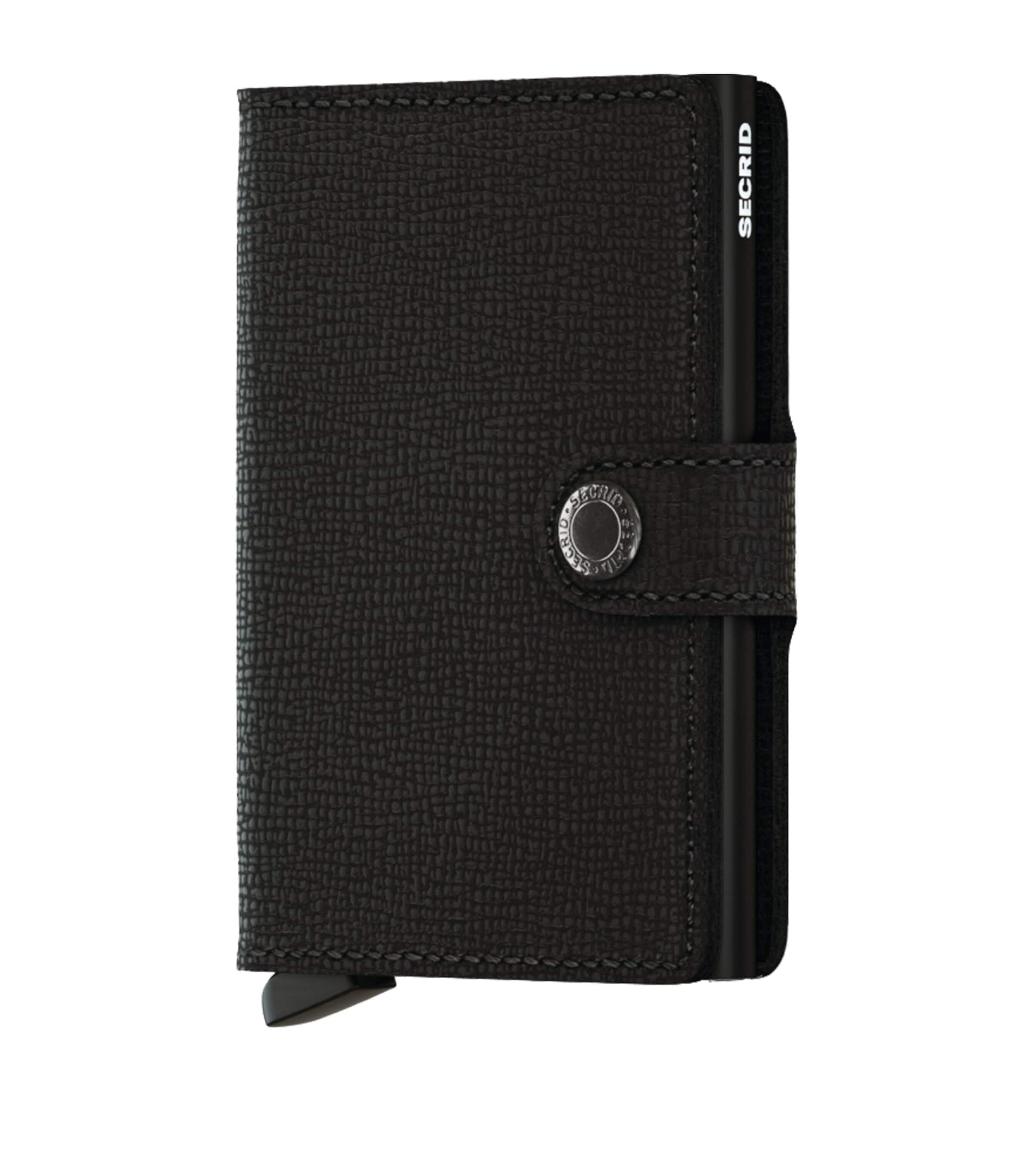 Secrid Mini Wallet Crisple Black