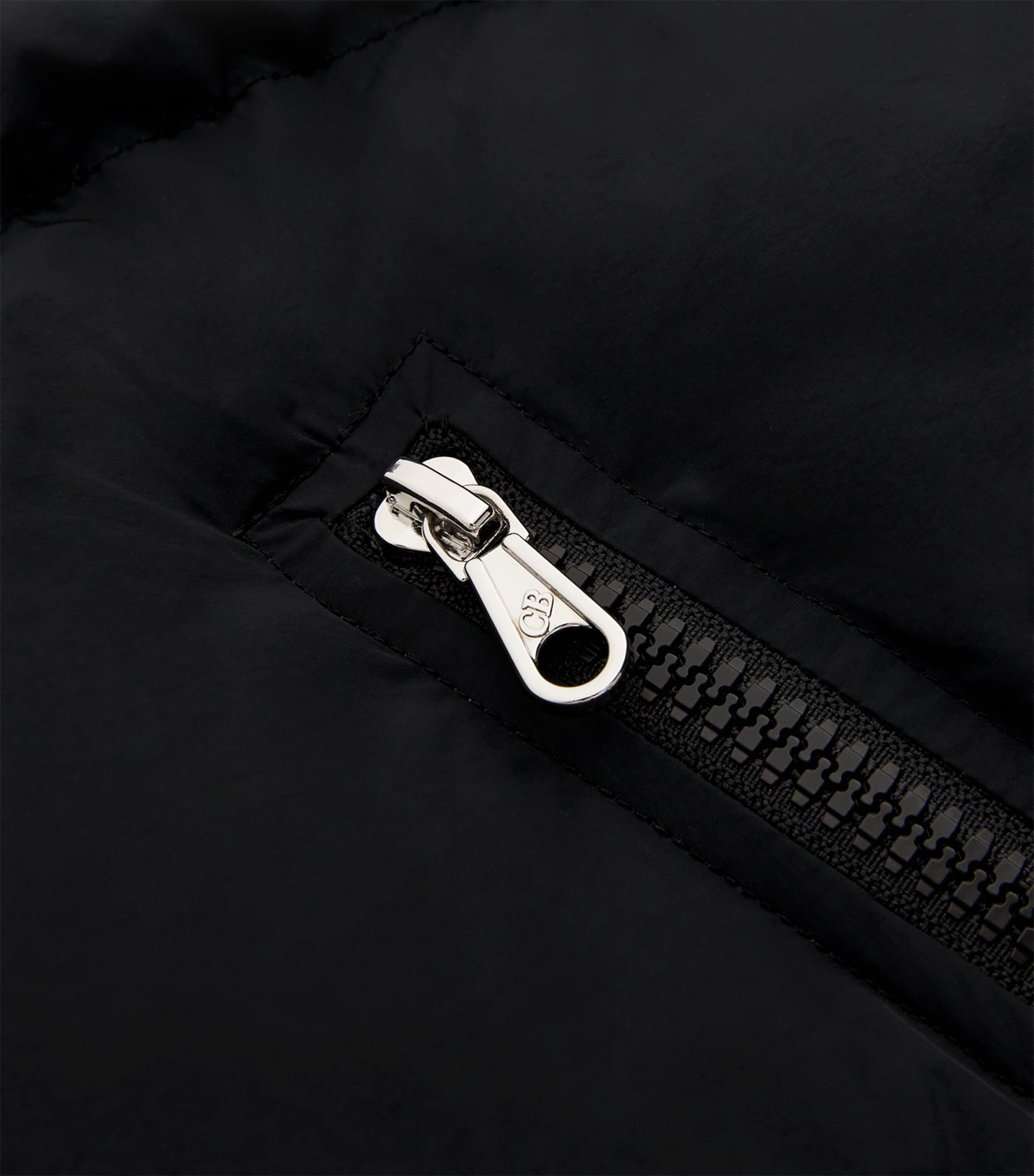 Down Cropped Puffer Jacket BLACK 000 Image 5