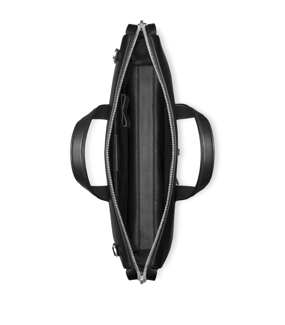 Leather Select Document Holder BLACK Image 5