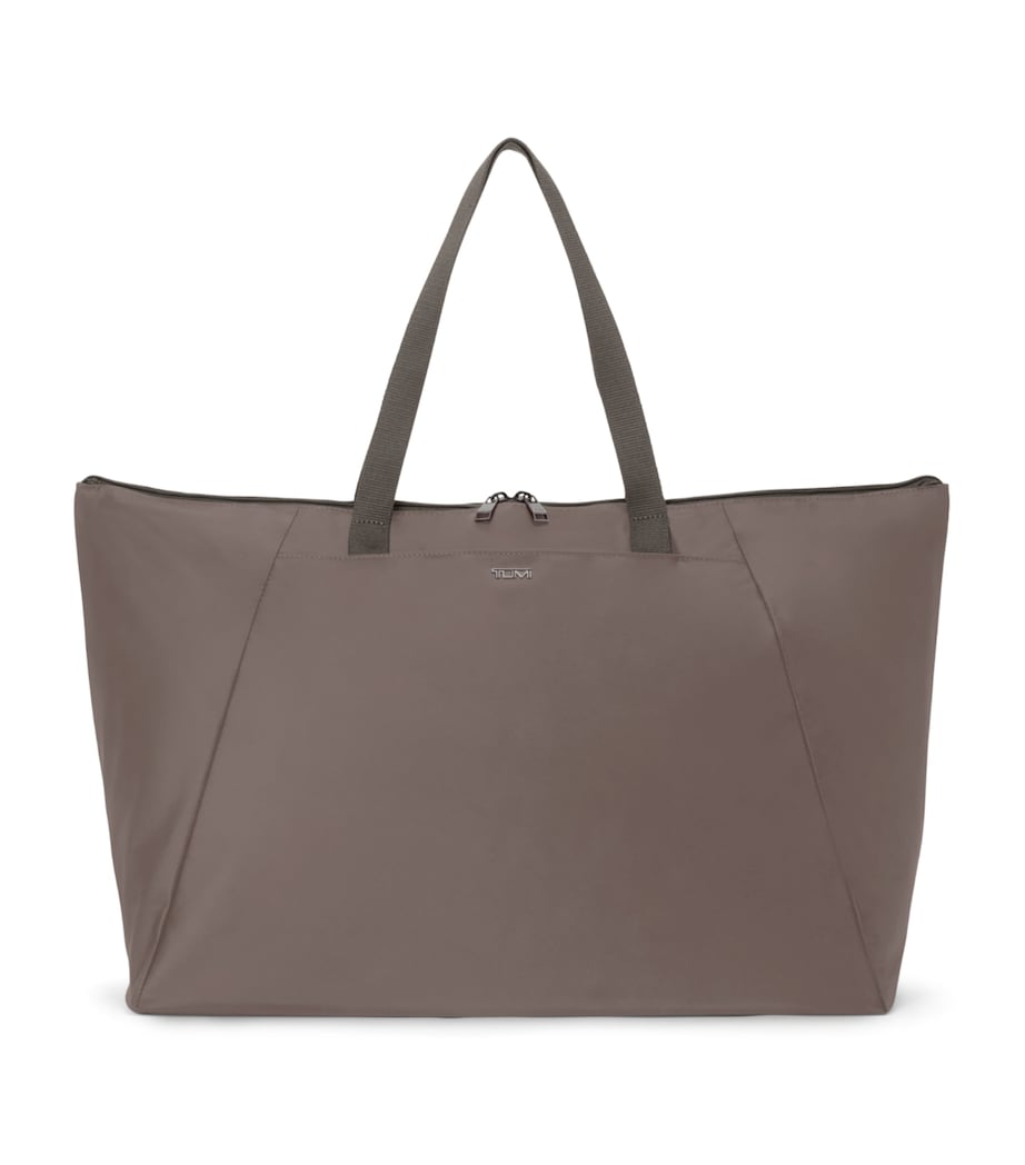 Nylon Voyageur Just in Case Foldable Tote Bag MINK T315 Image 1