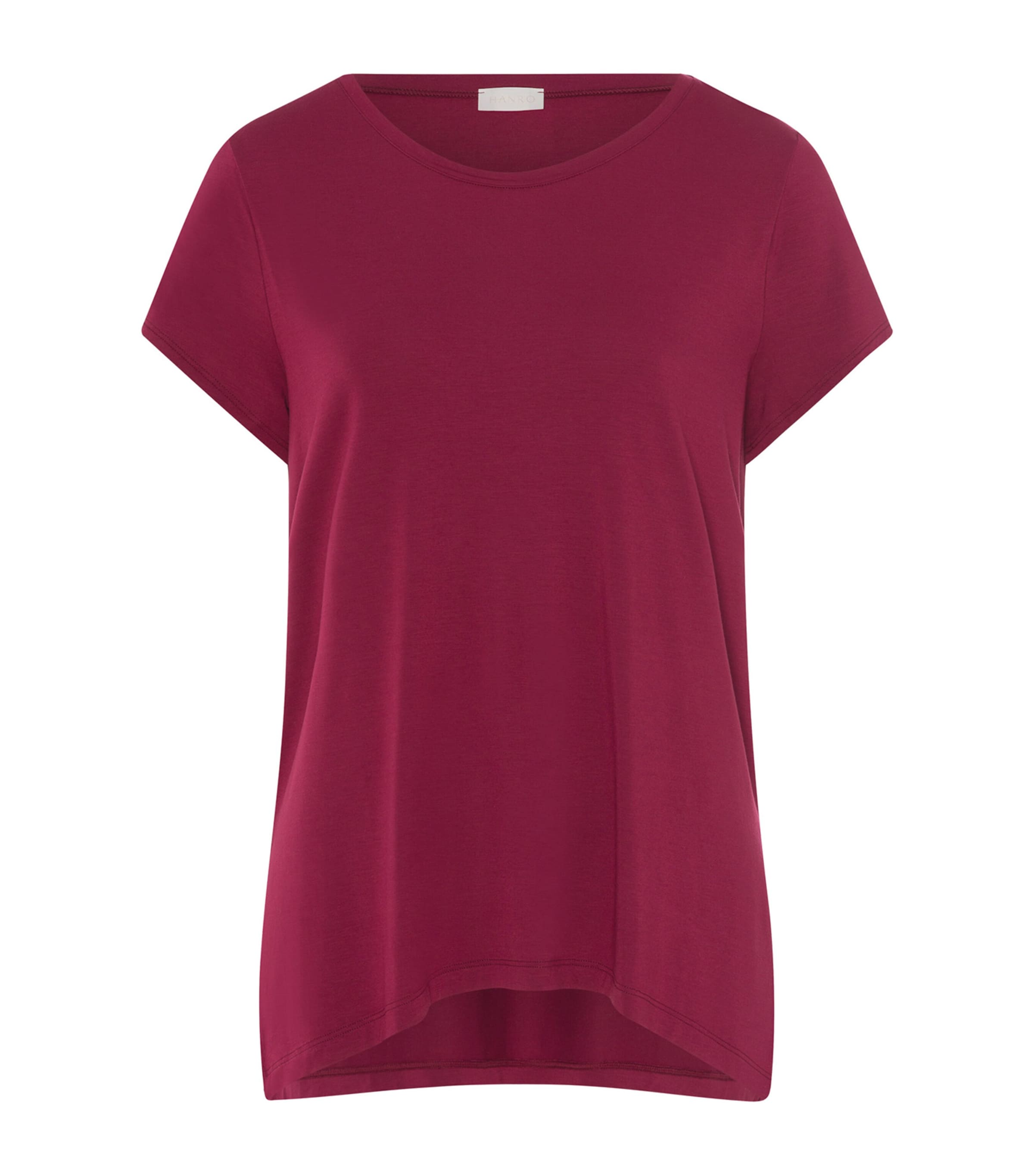 Shop Hanro Modal Yoga T-shirt In Black