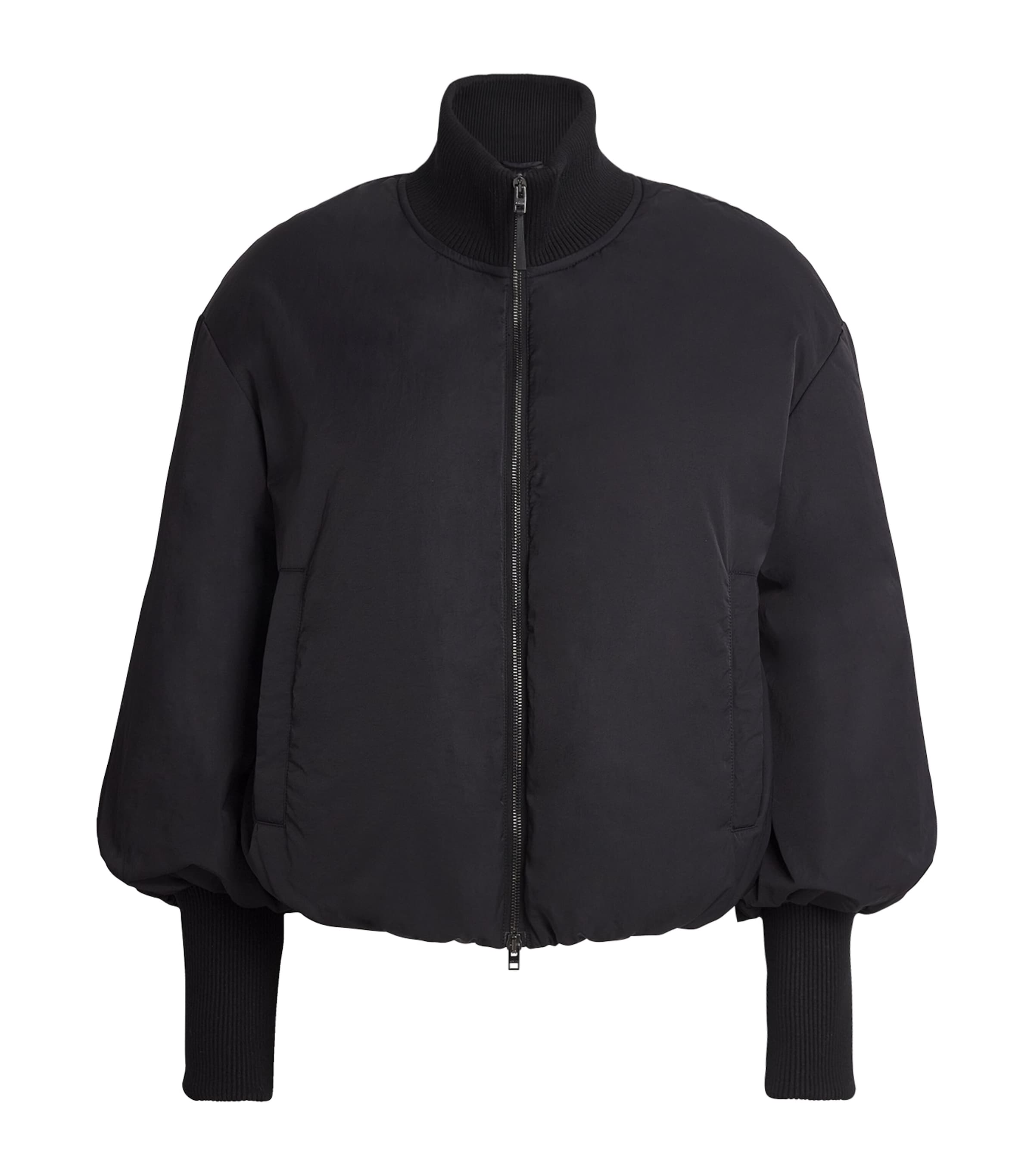 Joseph Padded Down Bart Bomber Jacket In Black