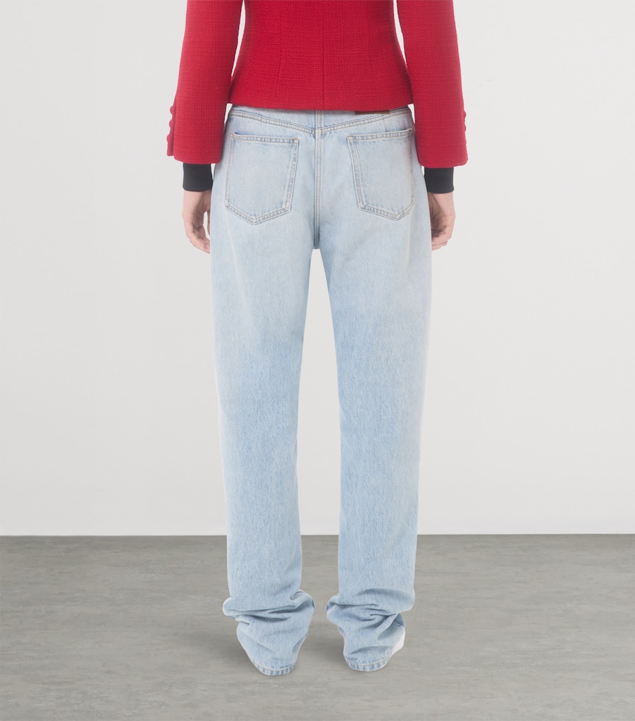 Mid-Rise Straight Jeans 508 Image 4