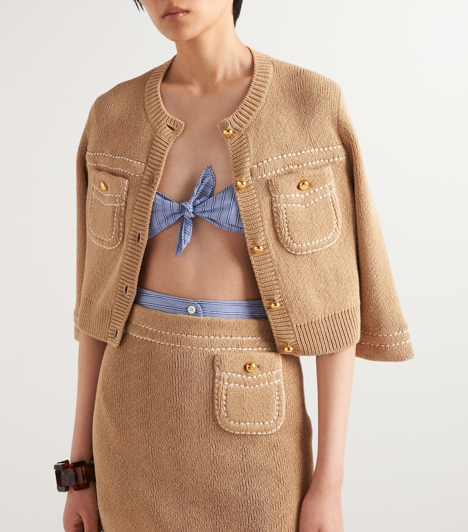 Cotton Cardigan F0627 Image 5