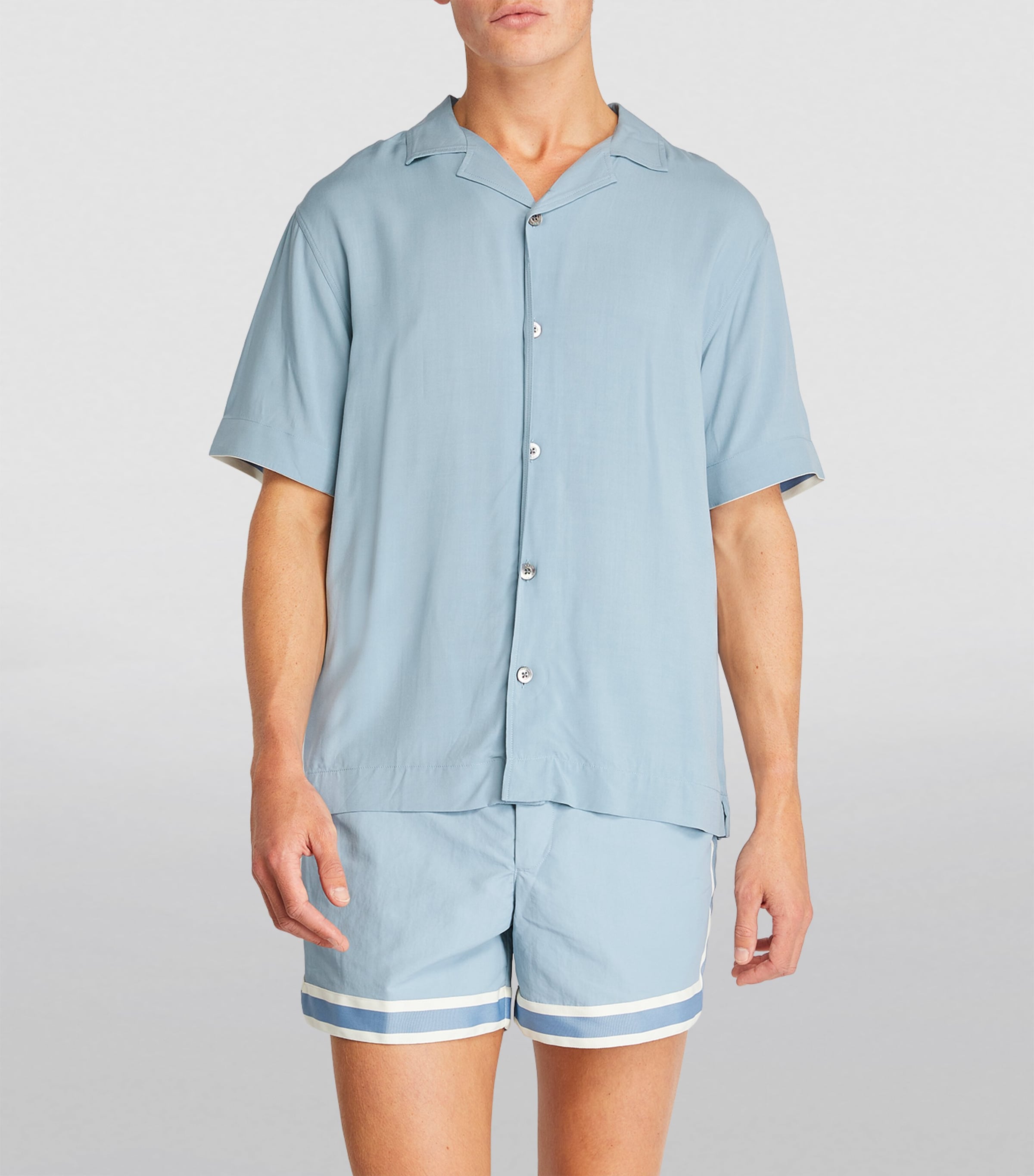 Valbonne Shirt POWDER BLUE- 07 Image 3