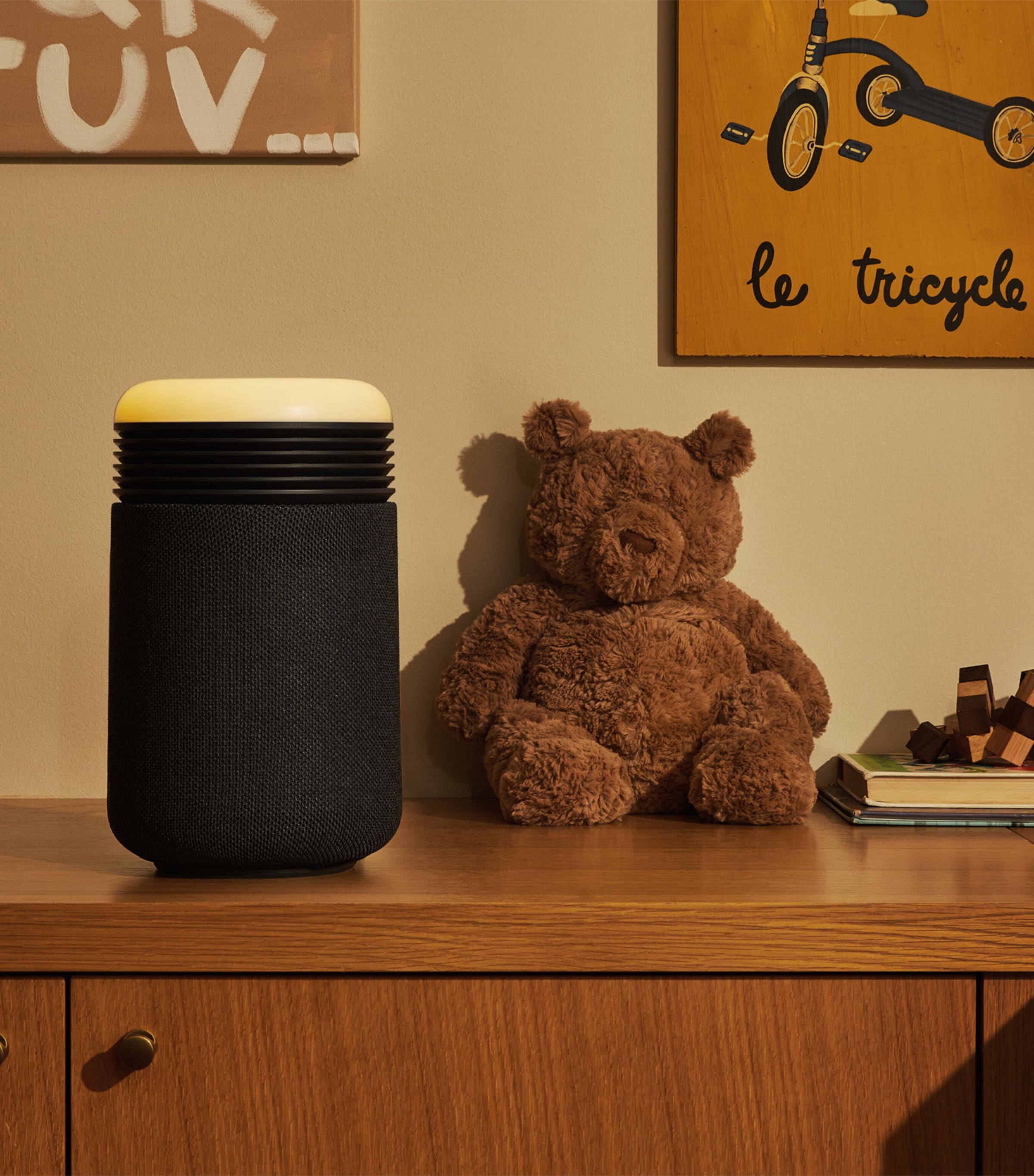 Blueair Mini Restful Sunrise Clock Air Purifier Navy Image 6