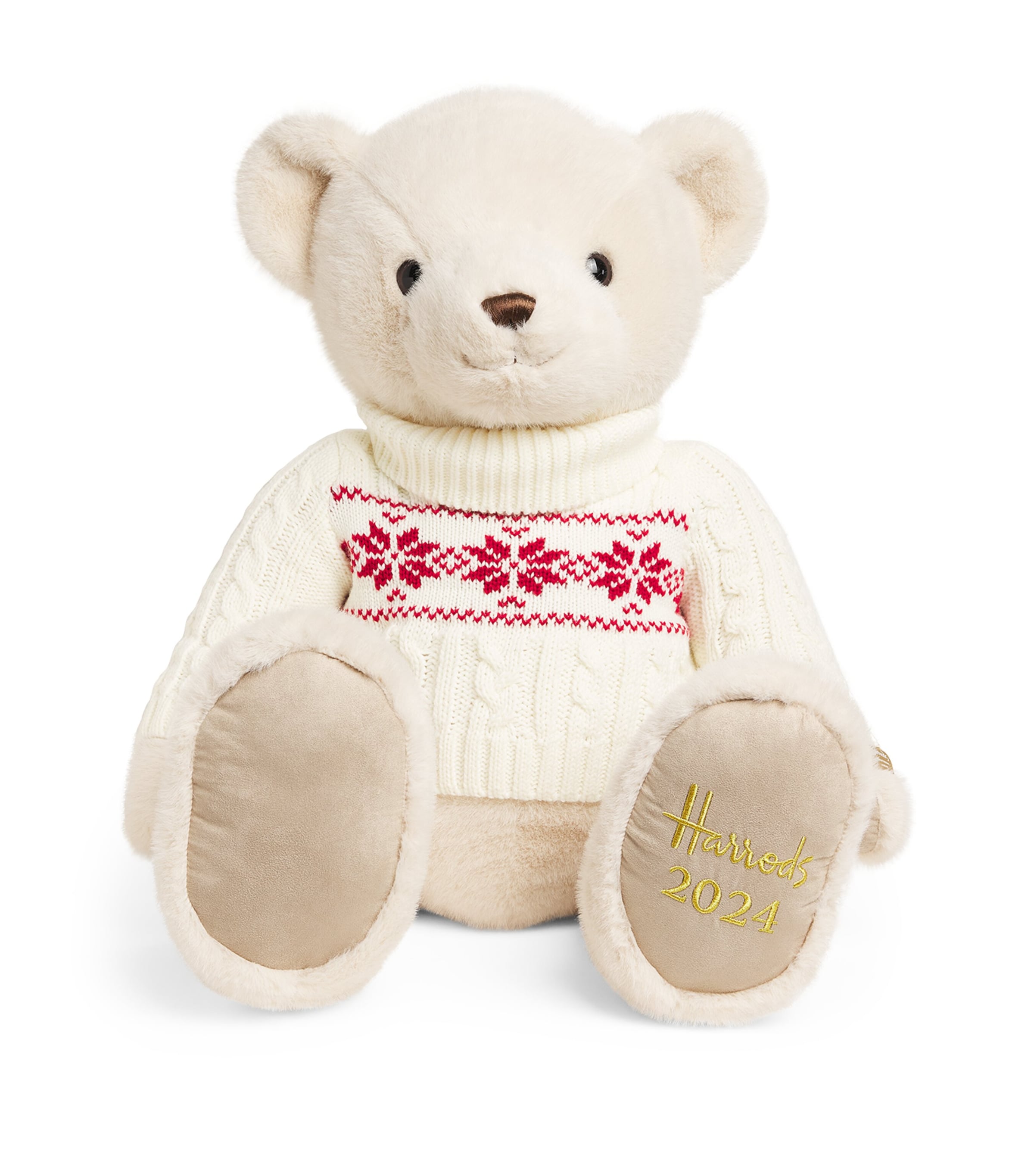 Harrods Christmas Bear 2024 Noah In White