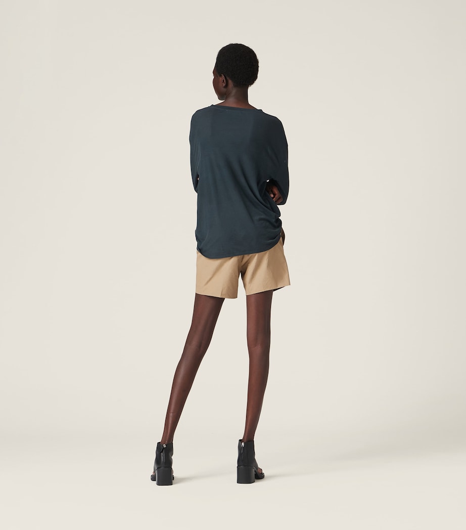 Miu Miu Womens Long-Sleeve T-Shirt Image 5