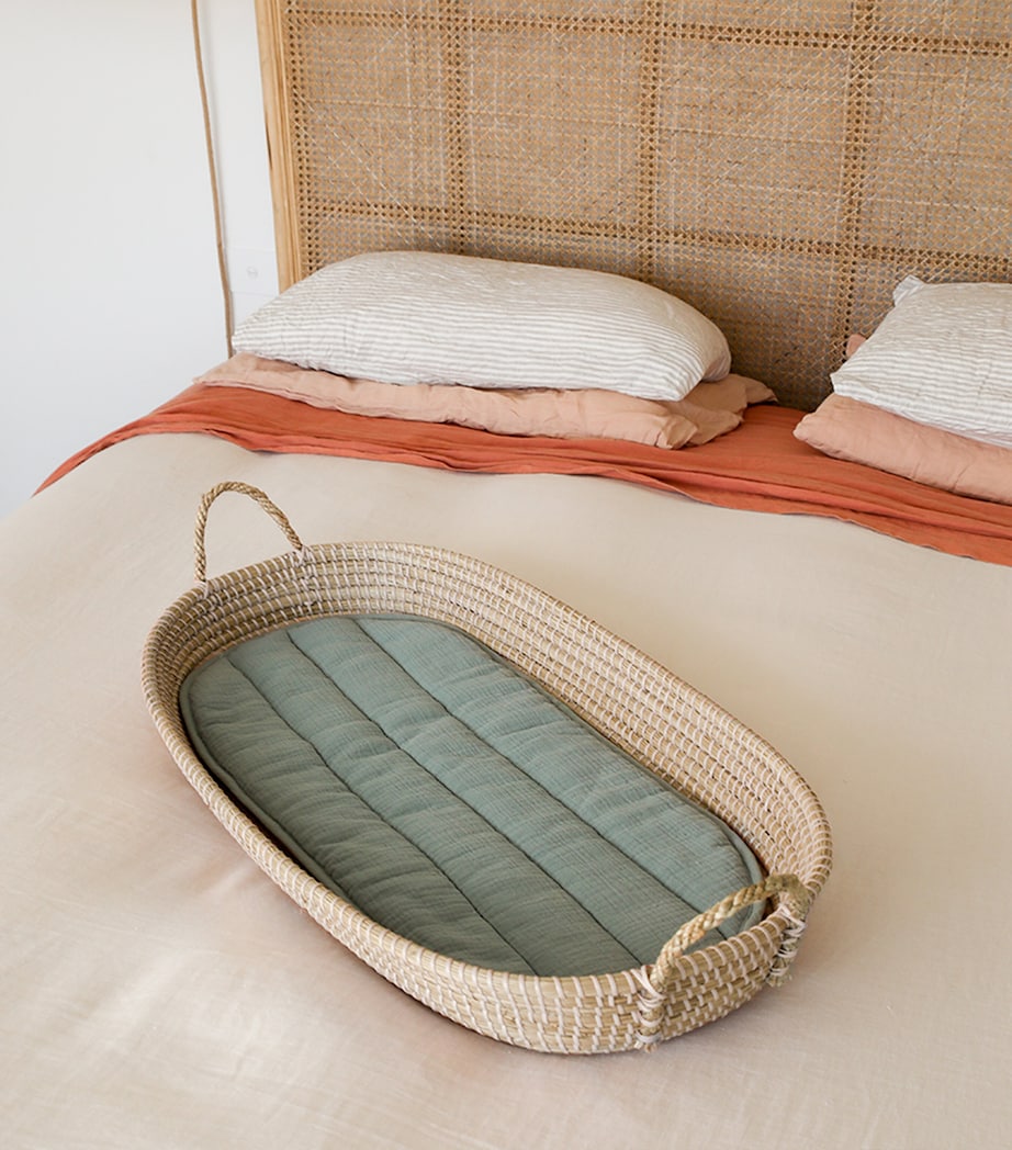 Olli Ella Seagrass Reva Changing Basket Image 2