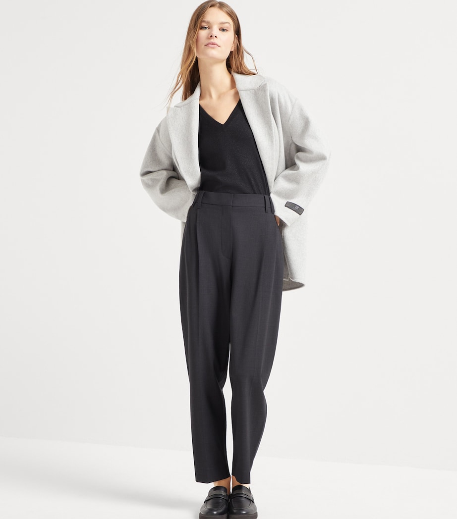 Cashmere-Silk-Blend Sweater C101 Image 4