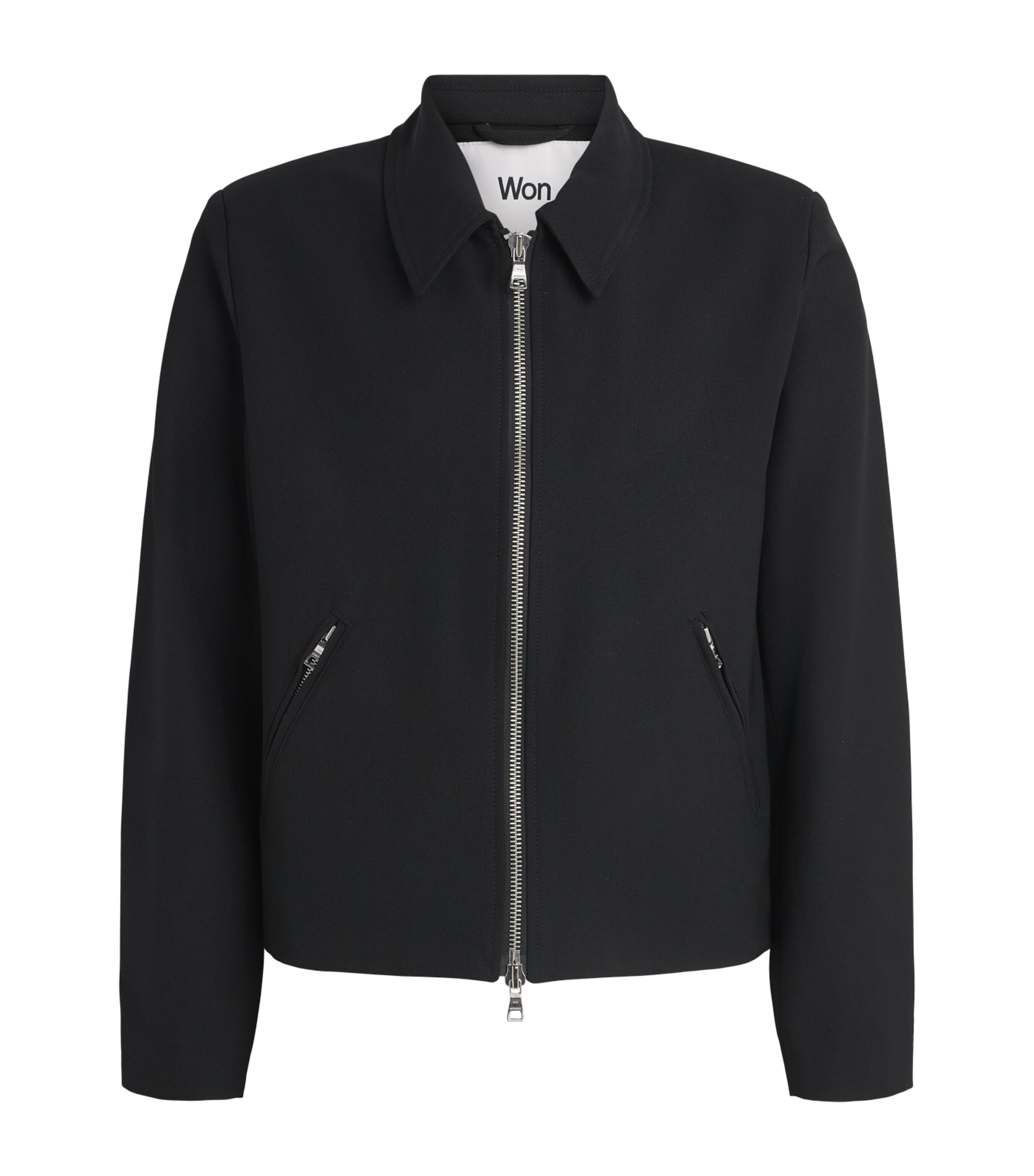 Won Hundred Mens Dutton Boxy Jacket Black Image 1