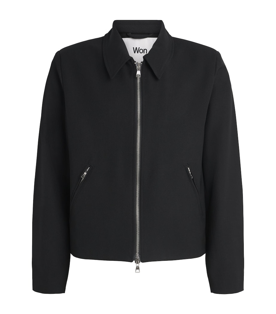 Won Hundred Mens Dutton Boxy Jacket Black Image 1