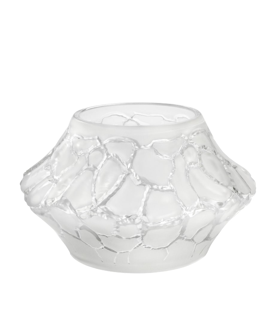 Lalique Crystal Caldera Vase-Votive (10.5cm) Incolore Image 1