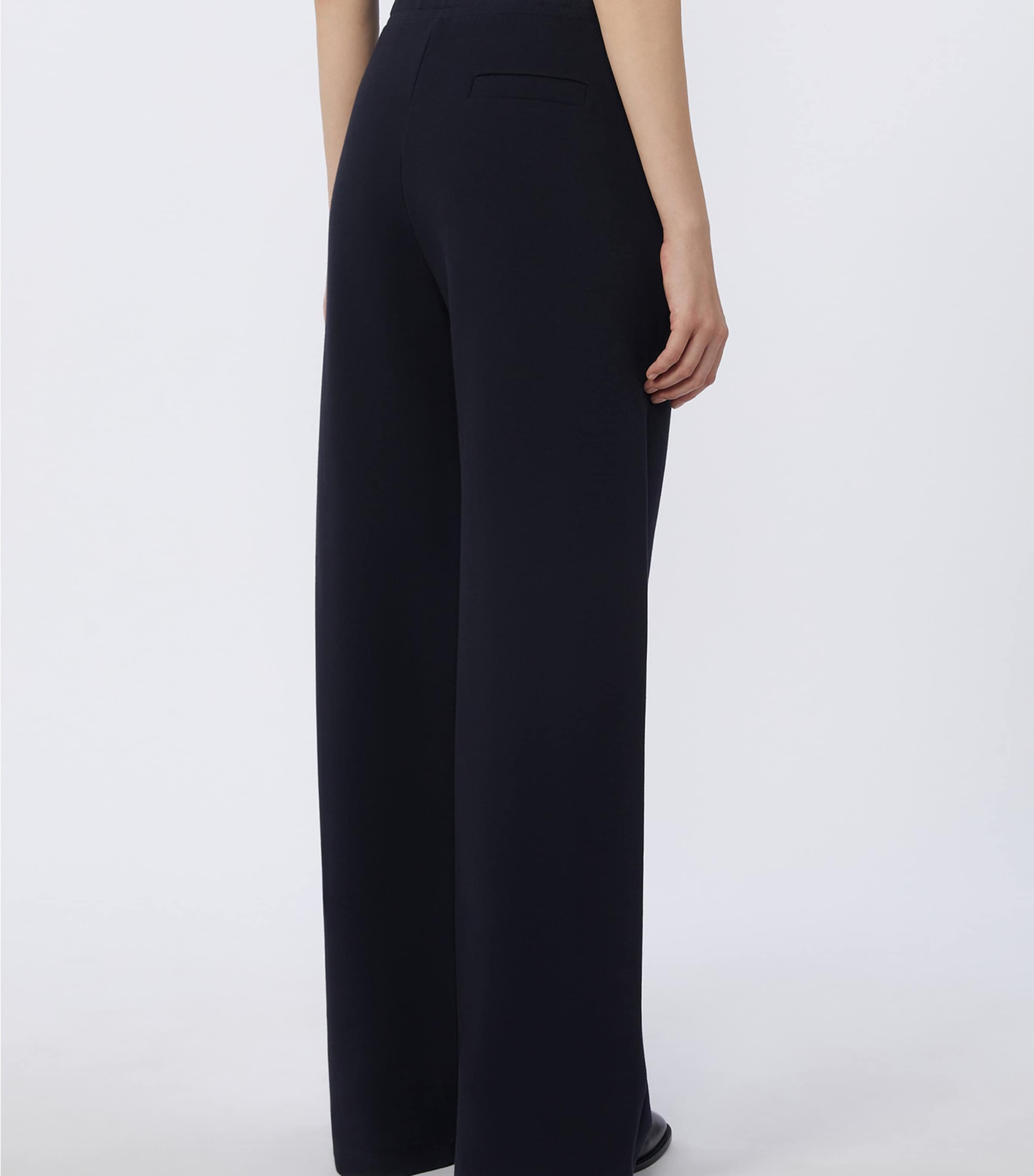 Cotton-Blend Straight Sweatpants ULTRAMARINE Image 4