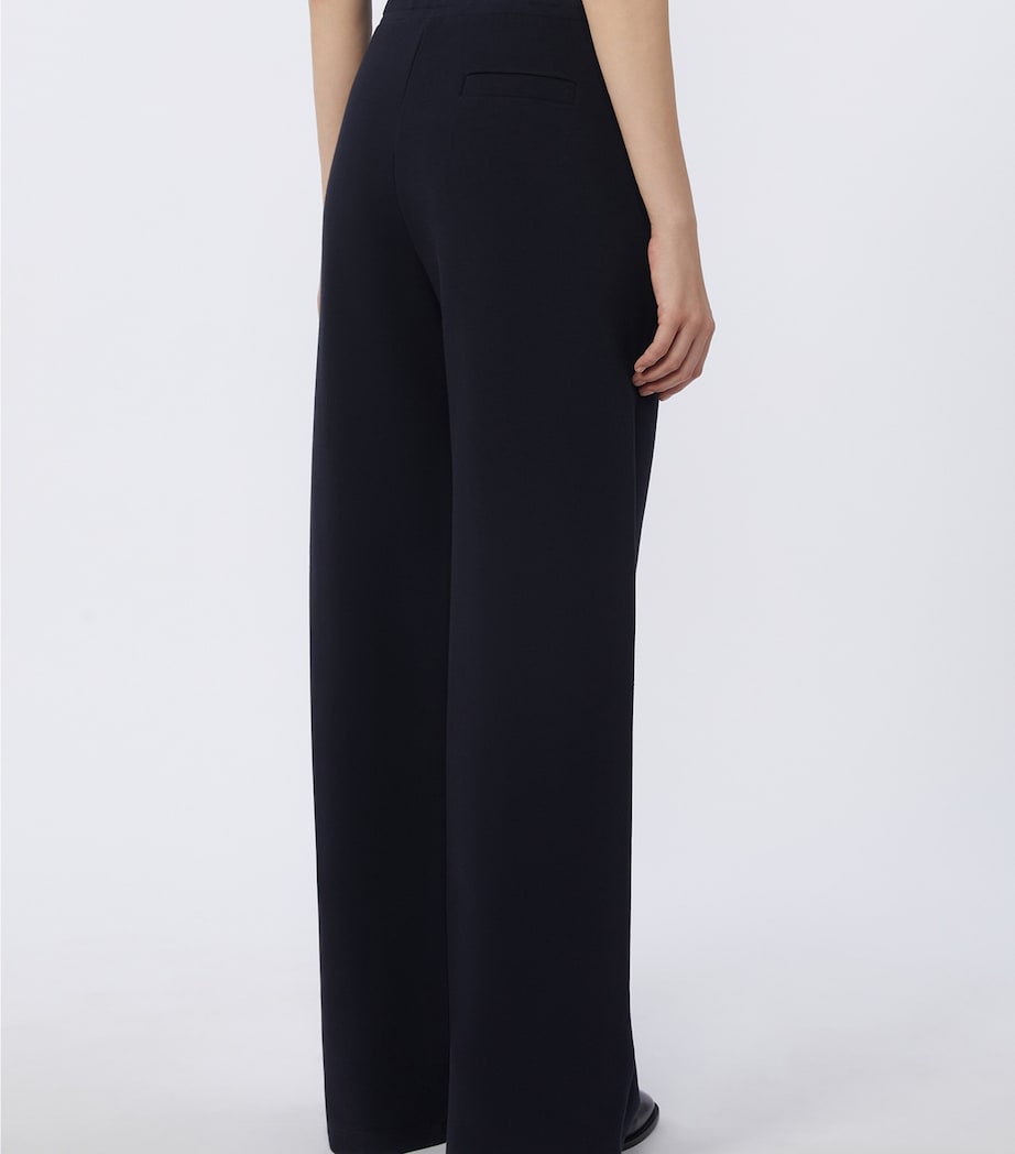 Cotton-Blend Straight Sweatpants ULTRAMARINE Image 4