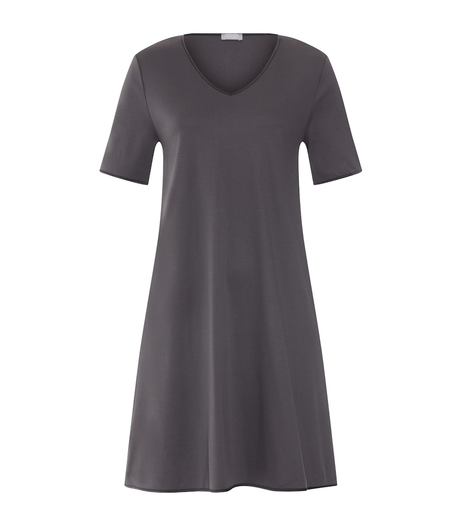 Hanro Womens Cotton Silk Nightdress Boulevard Image 1