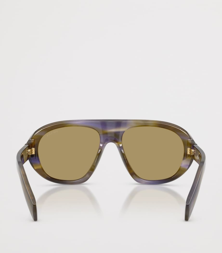 Acetate Oversized Sunglasses 23G70G Image 4
