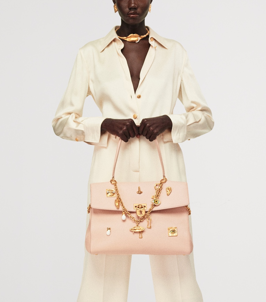 Lambskin Bijoux Secret Shoulder Bag 440 BLUSH PINK Image 3