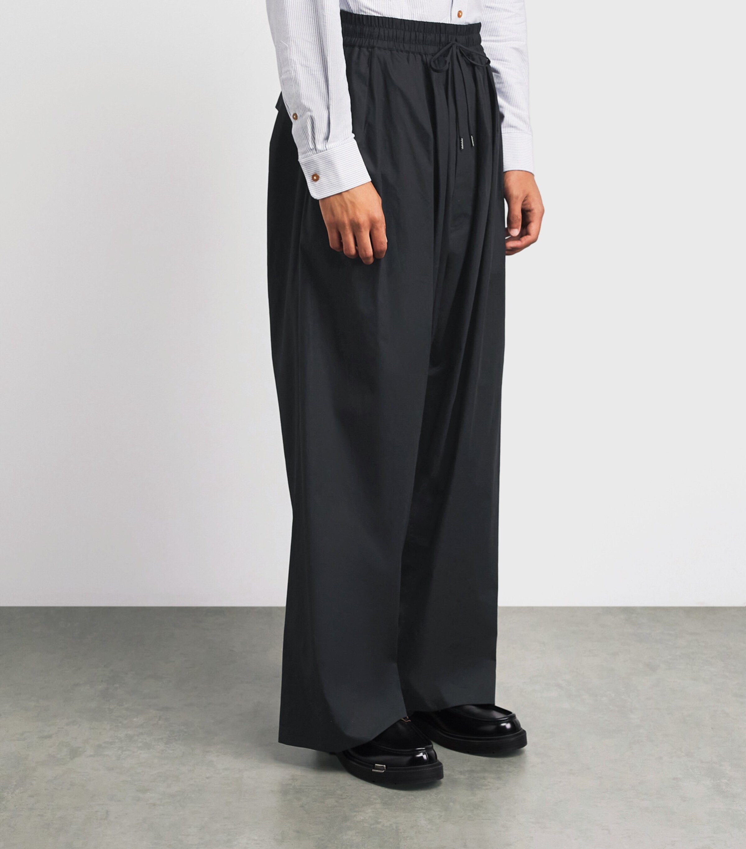 Vivienne Westwood Black Drawstring Balloon Trousers | Harrods US
