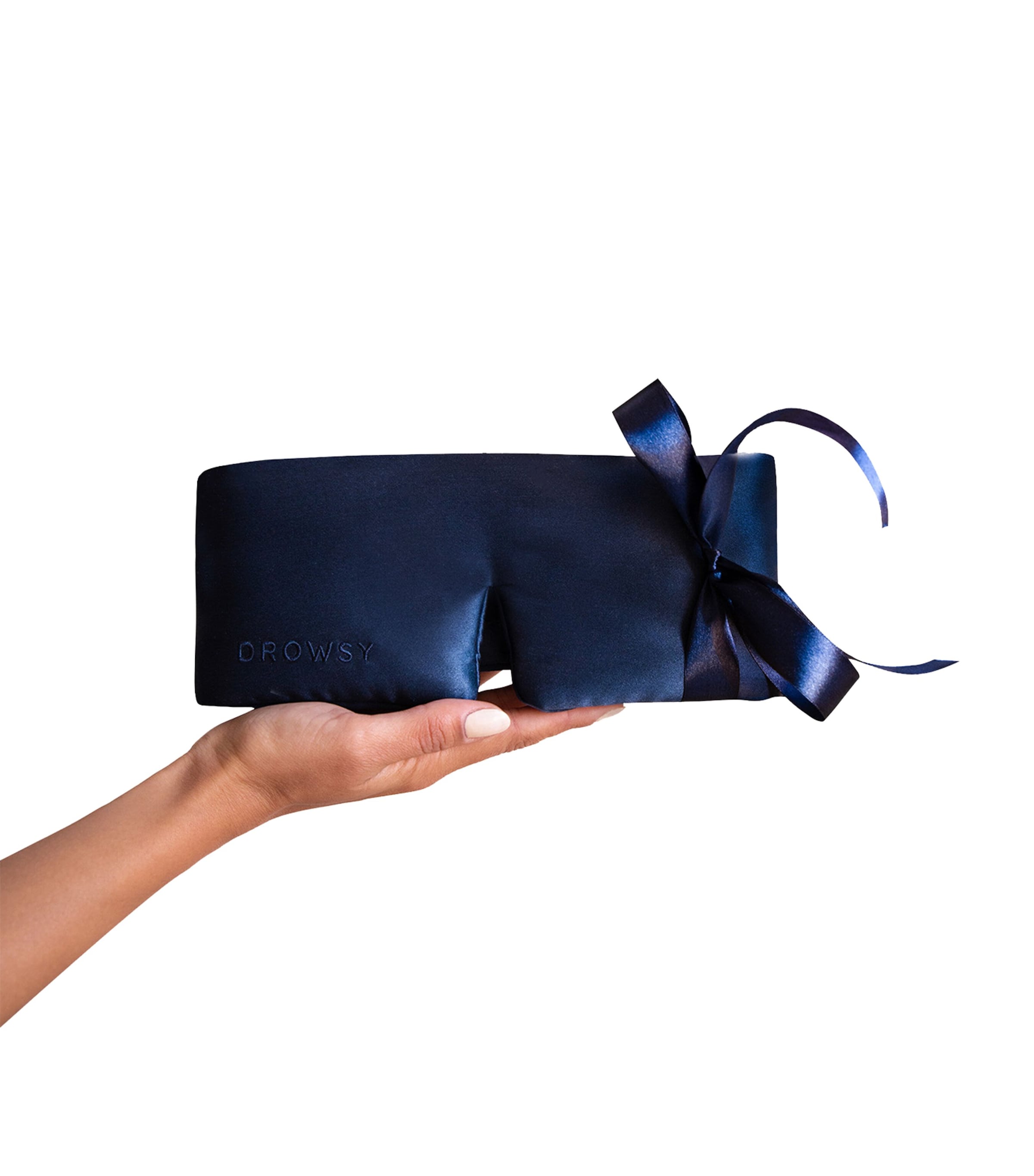 Silk Sleep Mask MIDNIGHT BLUE Image 6