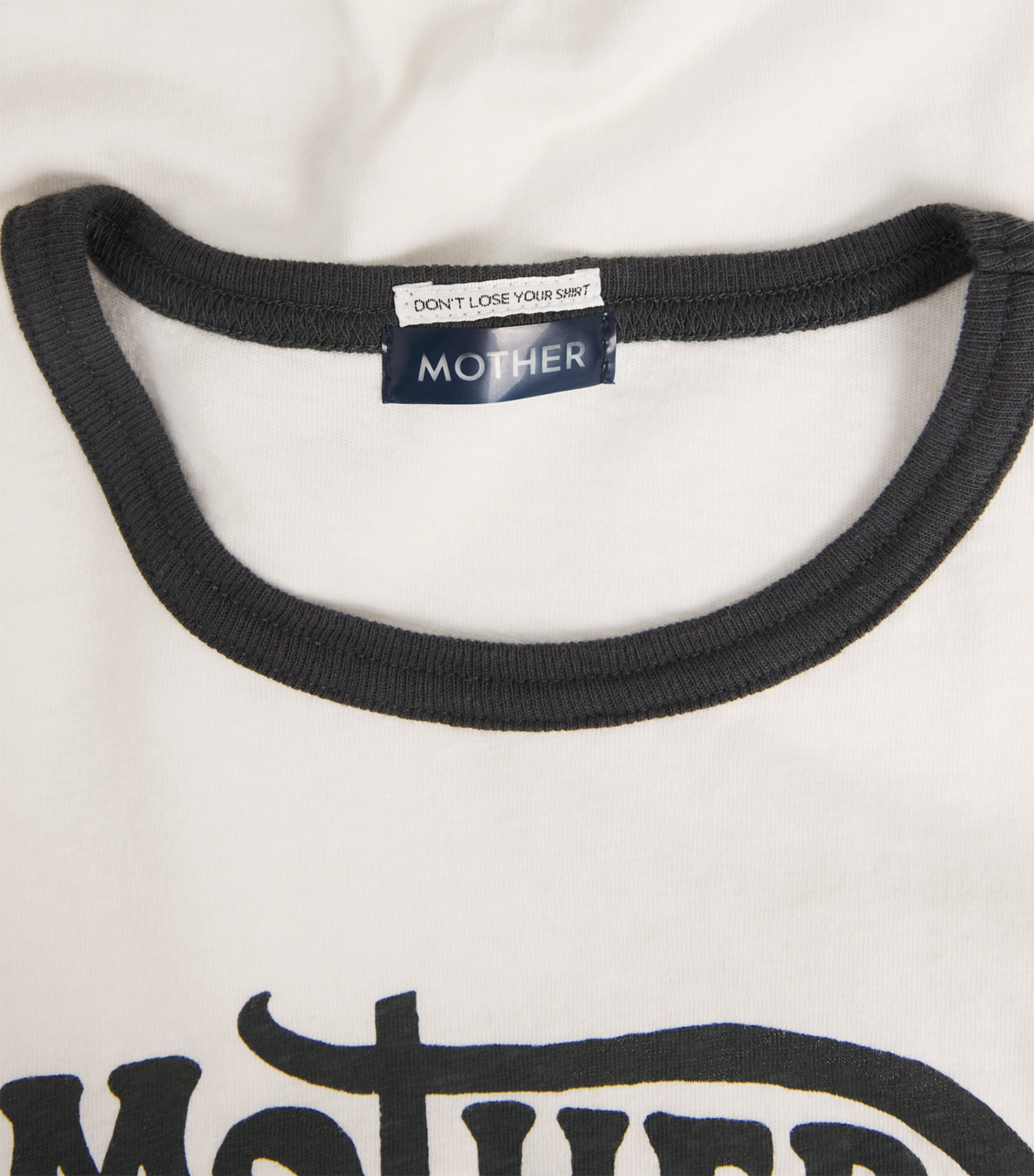 Cotton The Lil Goodie Ringer T-Shirt MOTHER MOTO MTT Image 5