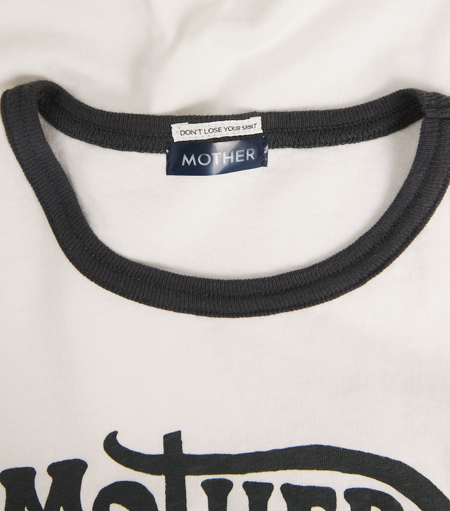 Cotton The Lil Goodie Ringer T-Shirt MOTHER MOTO MTT Image 5